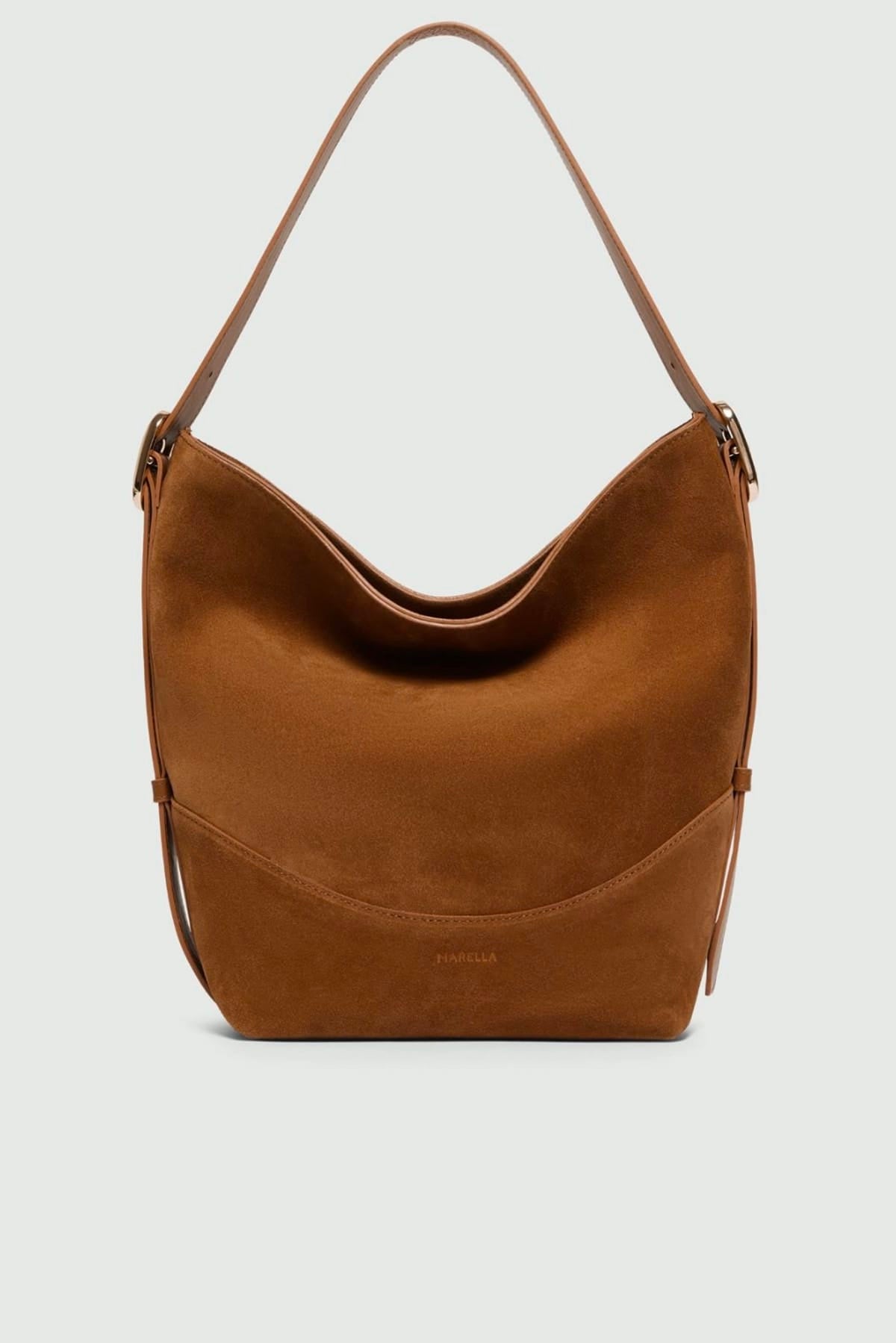 MARELLA BORSA  CUOIO / UNICA Borse in camoscio donna Marella Mlazebra