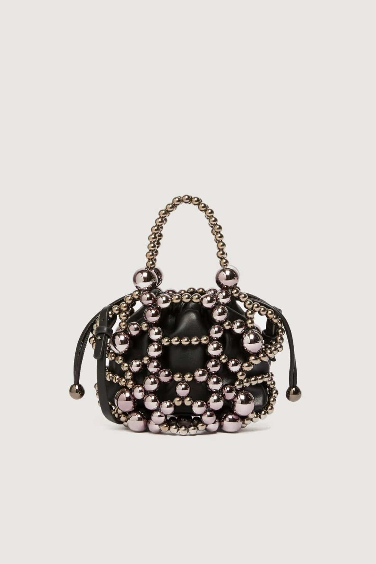 MARELLA BORSA  NERO / UNICA Borsa a rete in due pezzi Marella Bobby