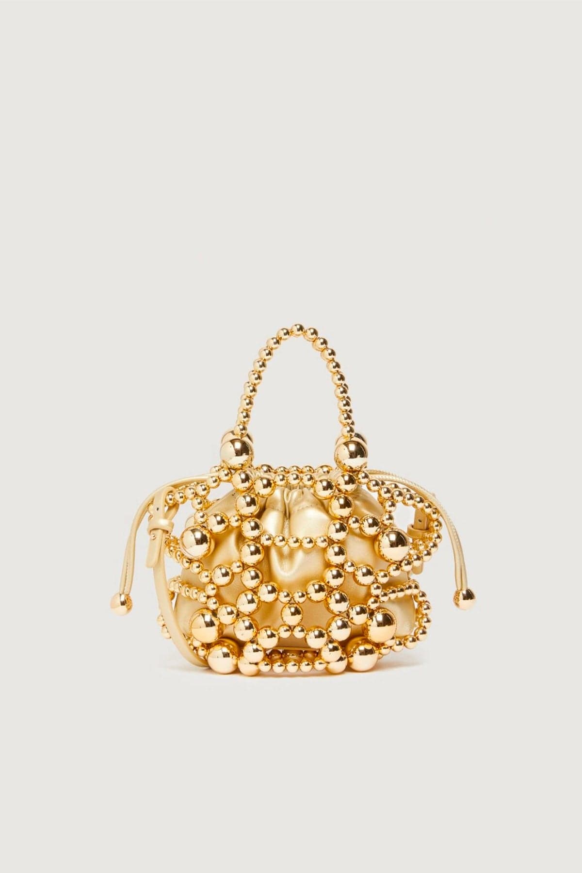 MARELLA BORSA  ORO / UNICA Borsa a rete in due pezzi Marella Bobby