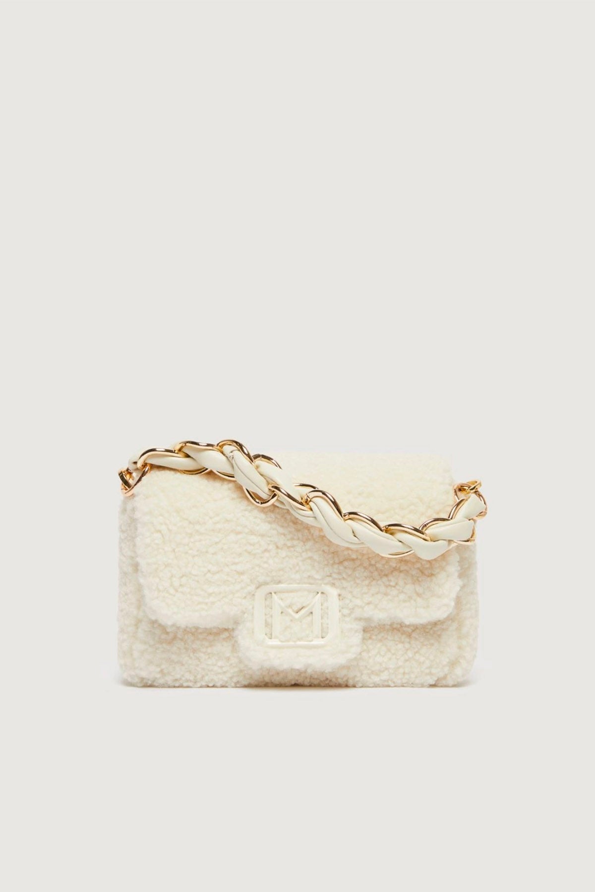 MARELLA BORSA  PANNA / UNICA Borsa panna teddy Marella Lontra2