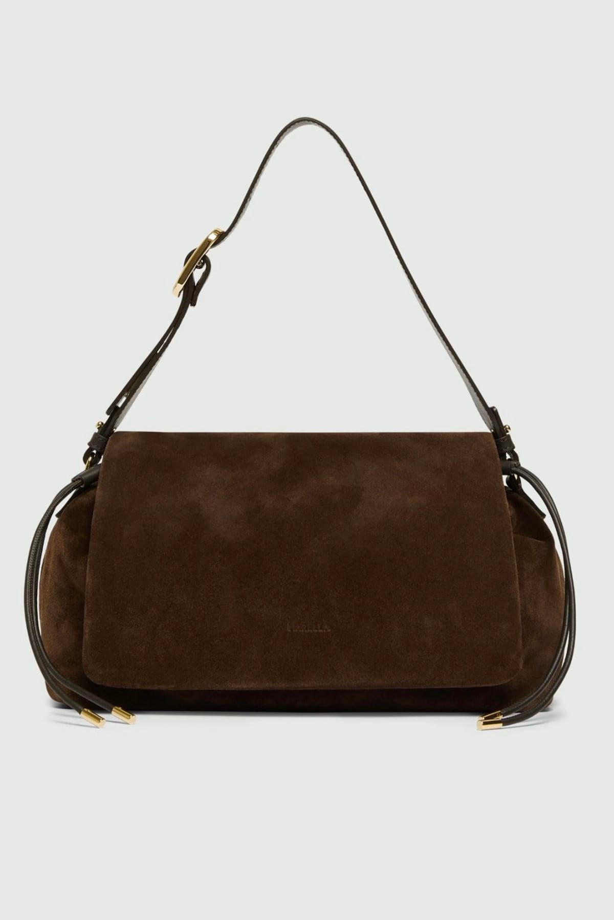 MARELLA BORSA  TESTA DI MORO / UNICA Borsa in camoscio donna Marella Mlacardato