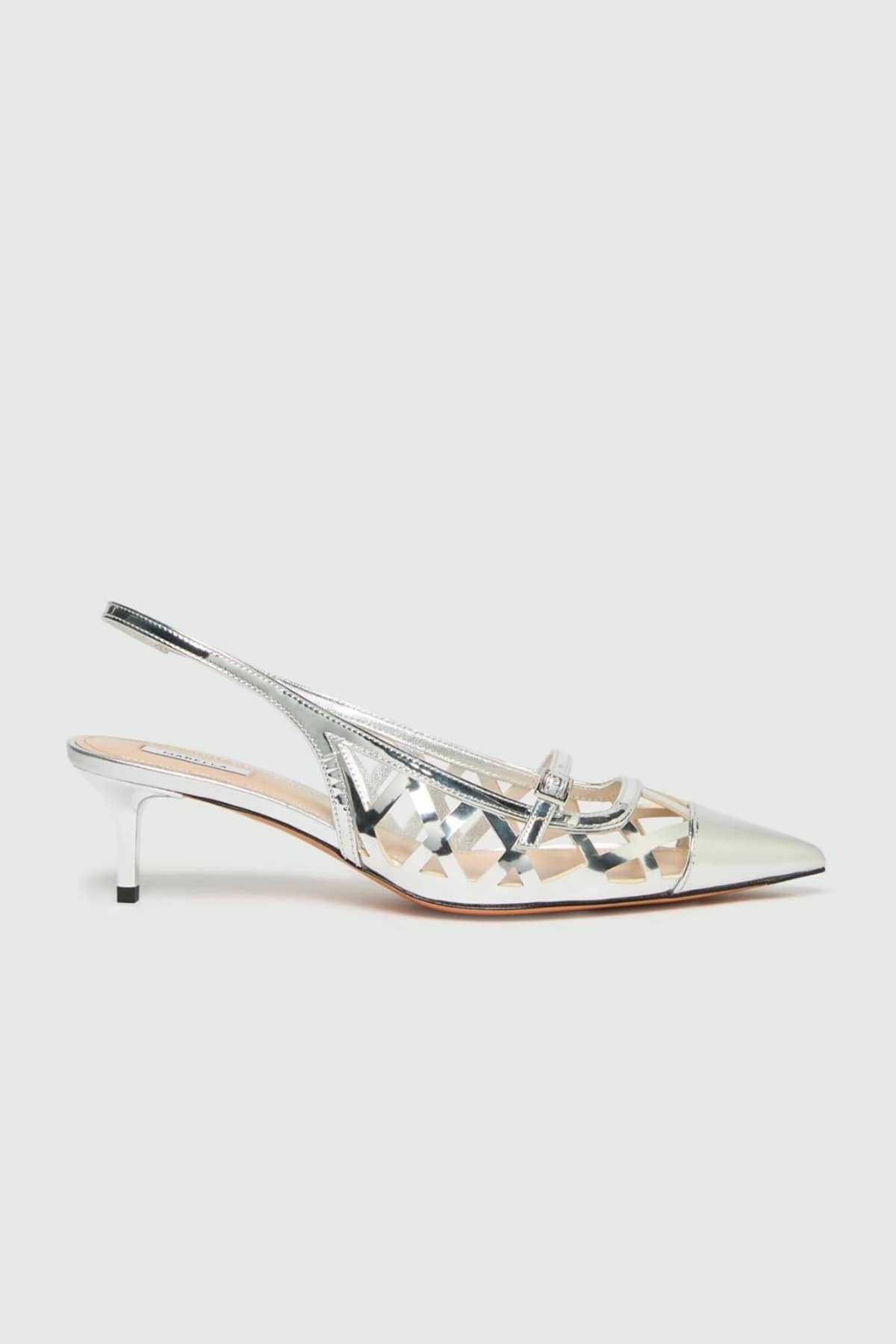 MARELLA CALZATURE  ARGENTO / 34 Slingback argento a specchio Marella Mlasavana