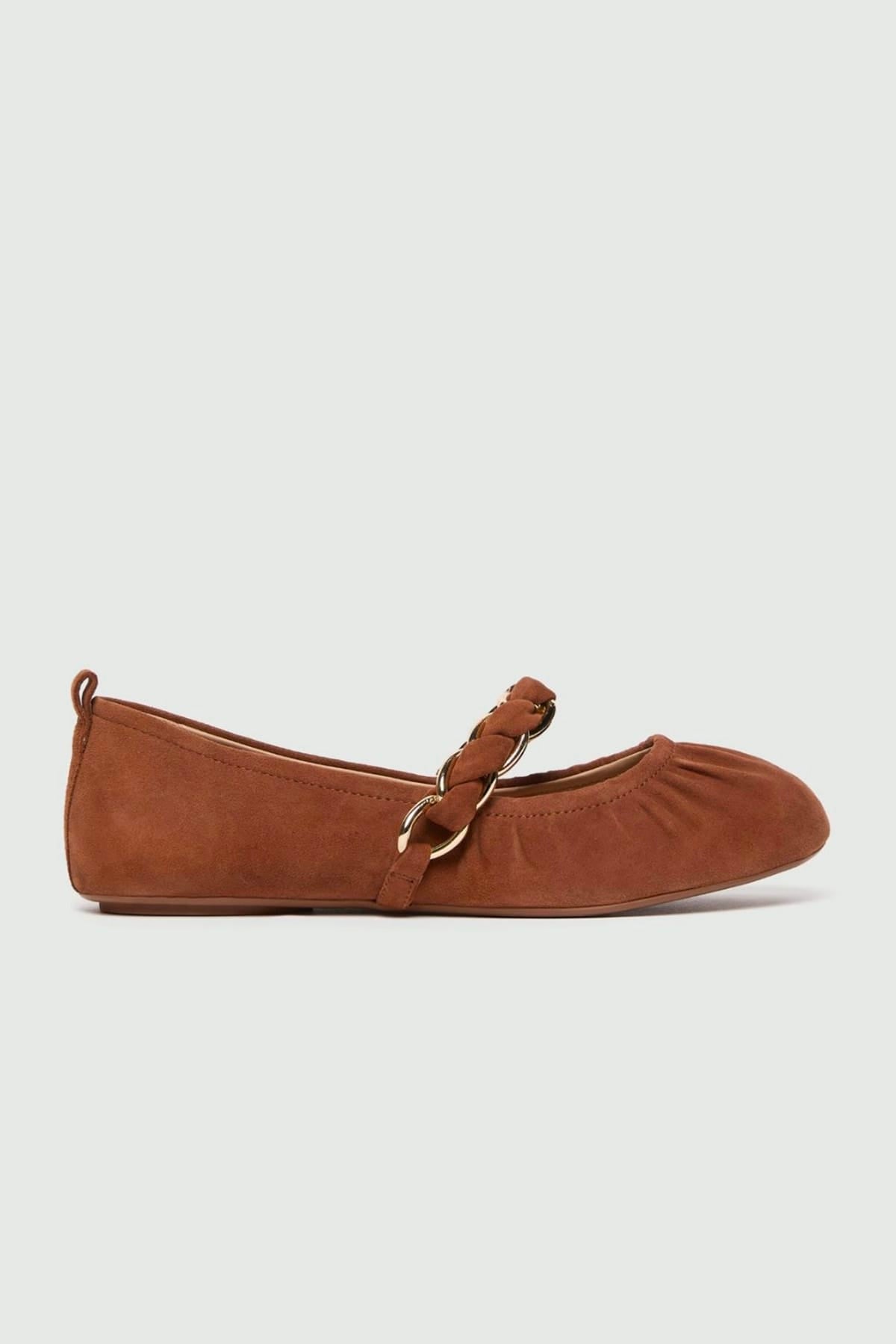 MARELLA CALZATURE  CUOIO / 34 Ballerina donna Marella in camoscio Mlamateo