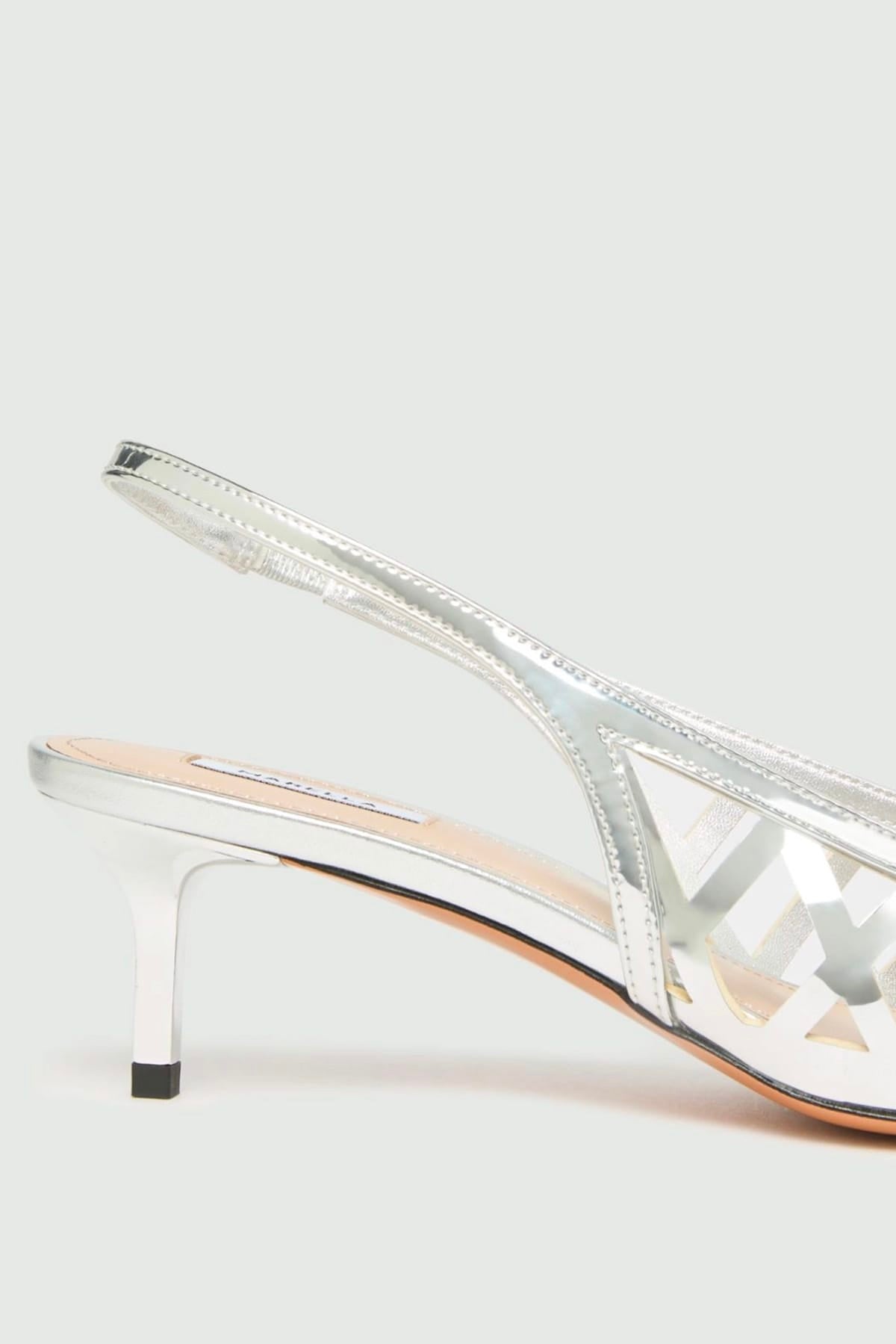 MARELLA CALZATURE  Slingback argento a specchio Marella Mlasavana