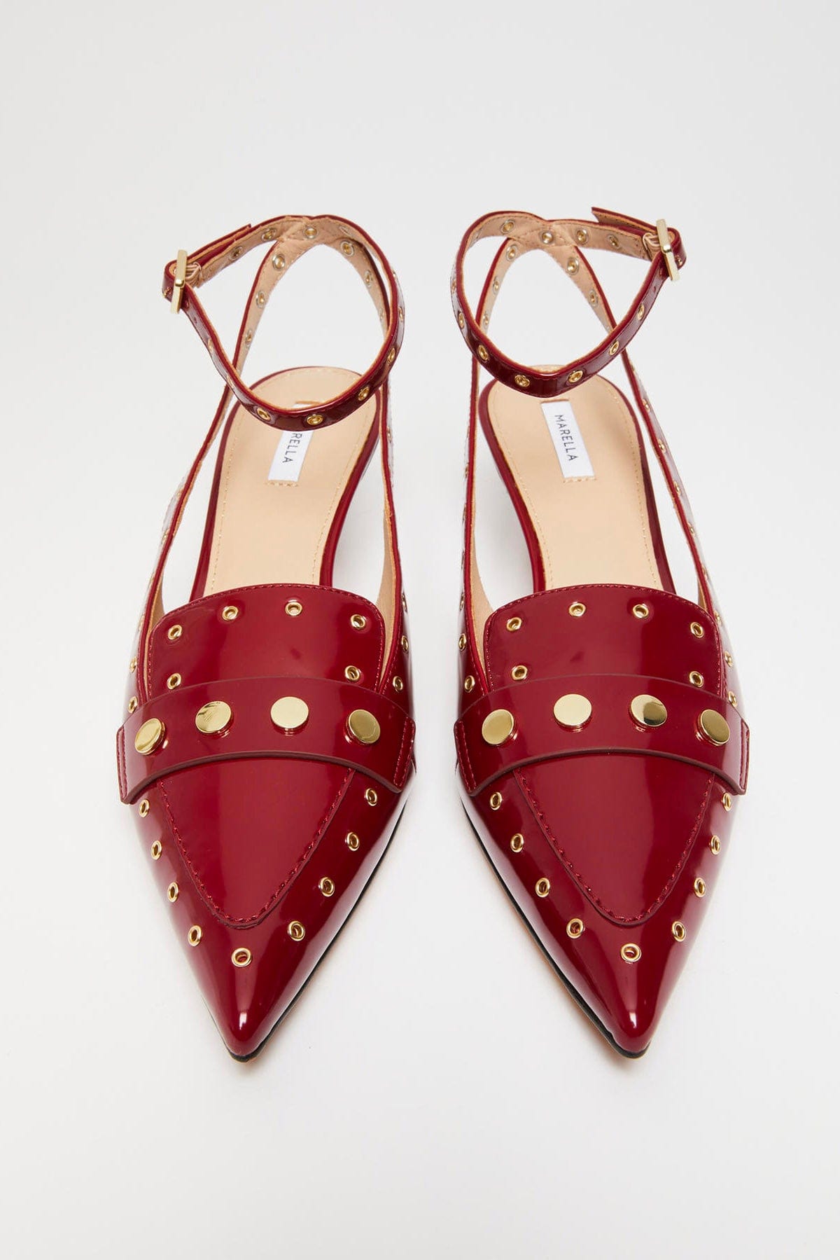 MARELLA CALZATURE  BORDEAUX / 34 Slingback in ecopelle donna Marella Esploso