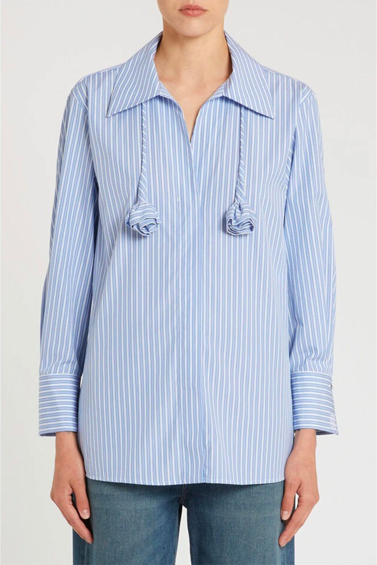 MARELLA CAMICIA  BIANCO OTTICO / 34 Camicia in cotone donna Marella Tabarin1