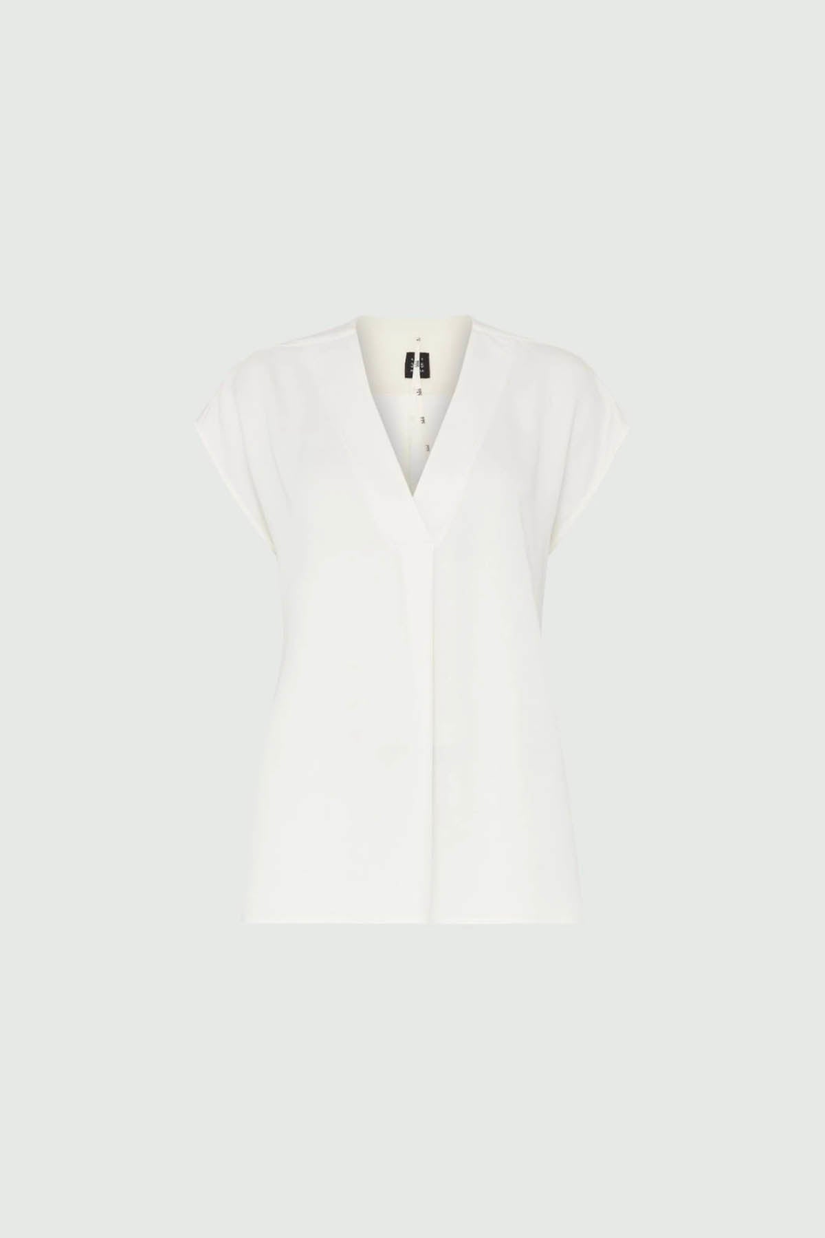 MARELLA CAMICIA  BIANCO LANA / 34 Camicia Donna Marella 365 Brina