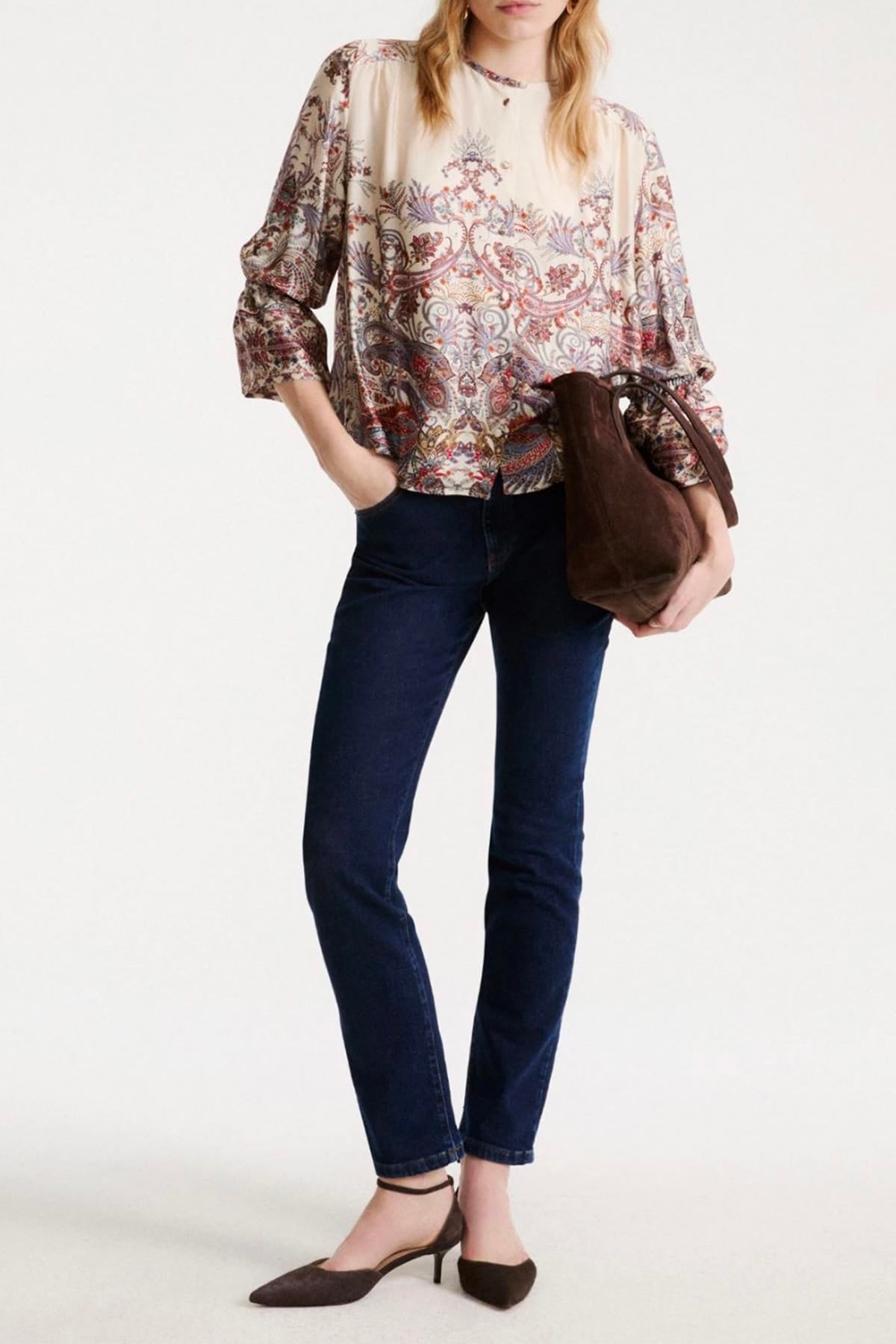 MARELLA CAMICIA  Blusa stampata in viscosa donna Marella Mllgirino