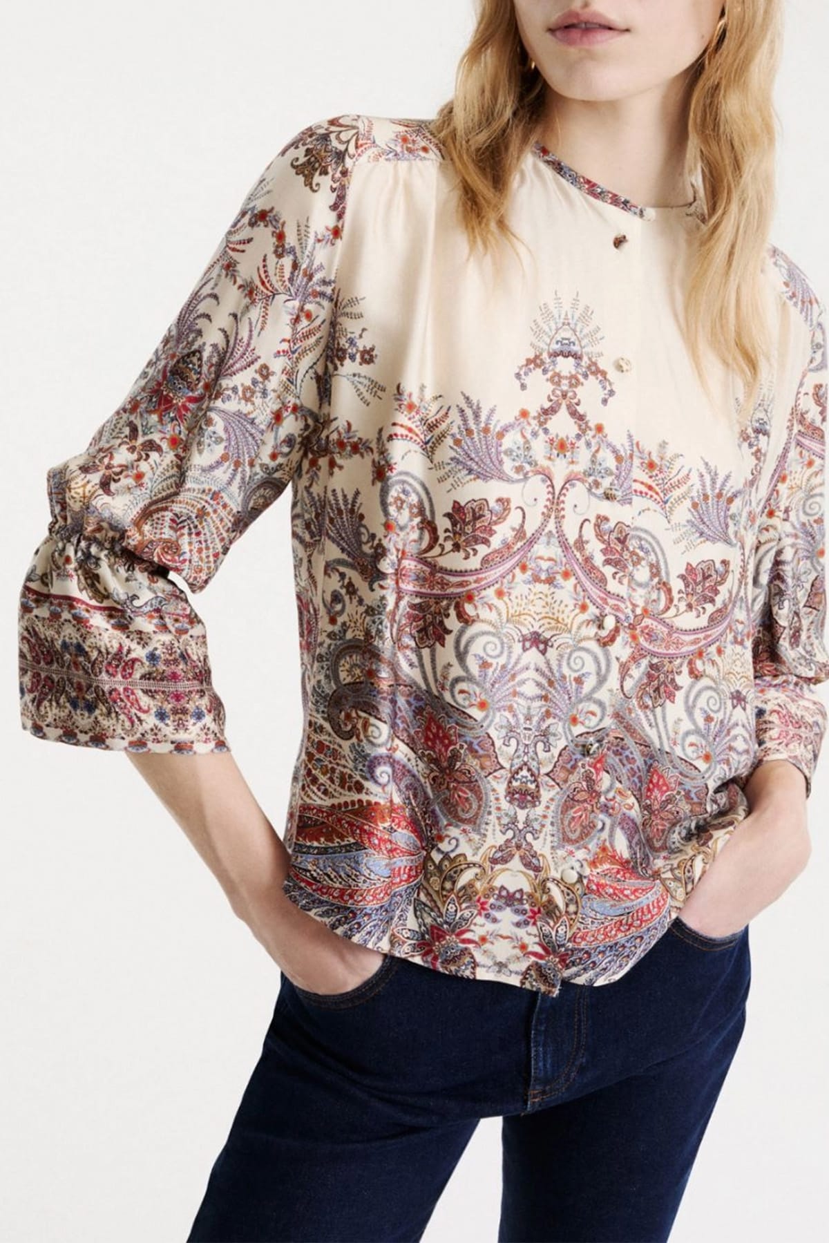 MARELLA CAMICIA  Blusa stampata in viscosa donna Marella Mllgirino
