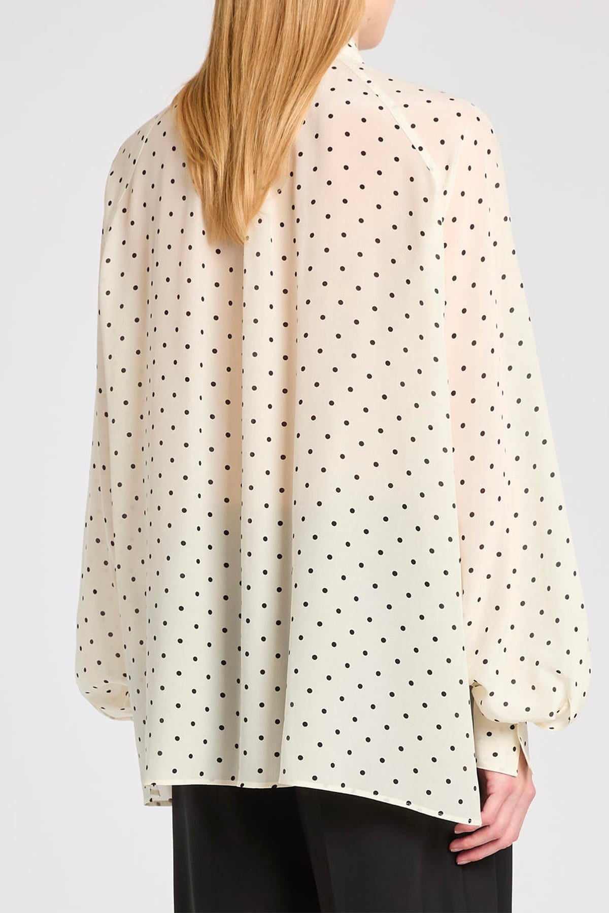 MARELLA CAMICIA  BIANCO POIS / 34 Camicia a pois donna Marella Mllcolle