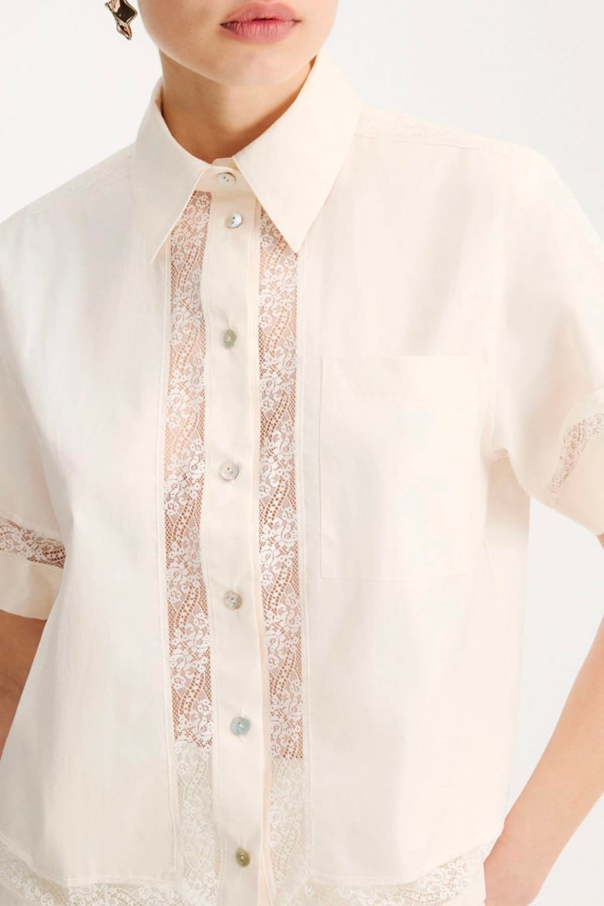 MARELLA CAMICIA  BIANCO / 34 Camicia bianca donna Marella Monochrome Mlmwhisky