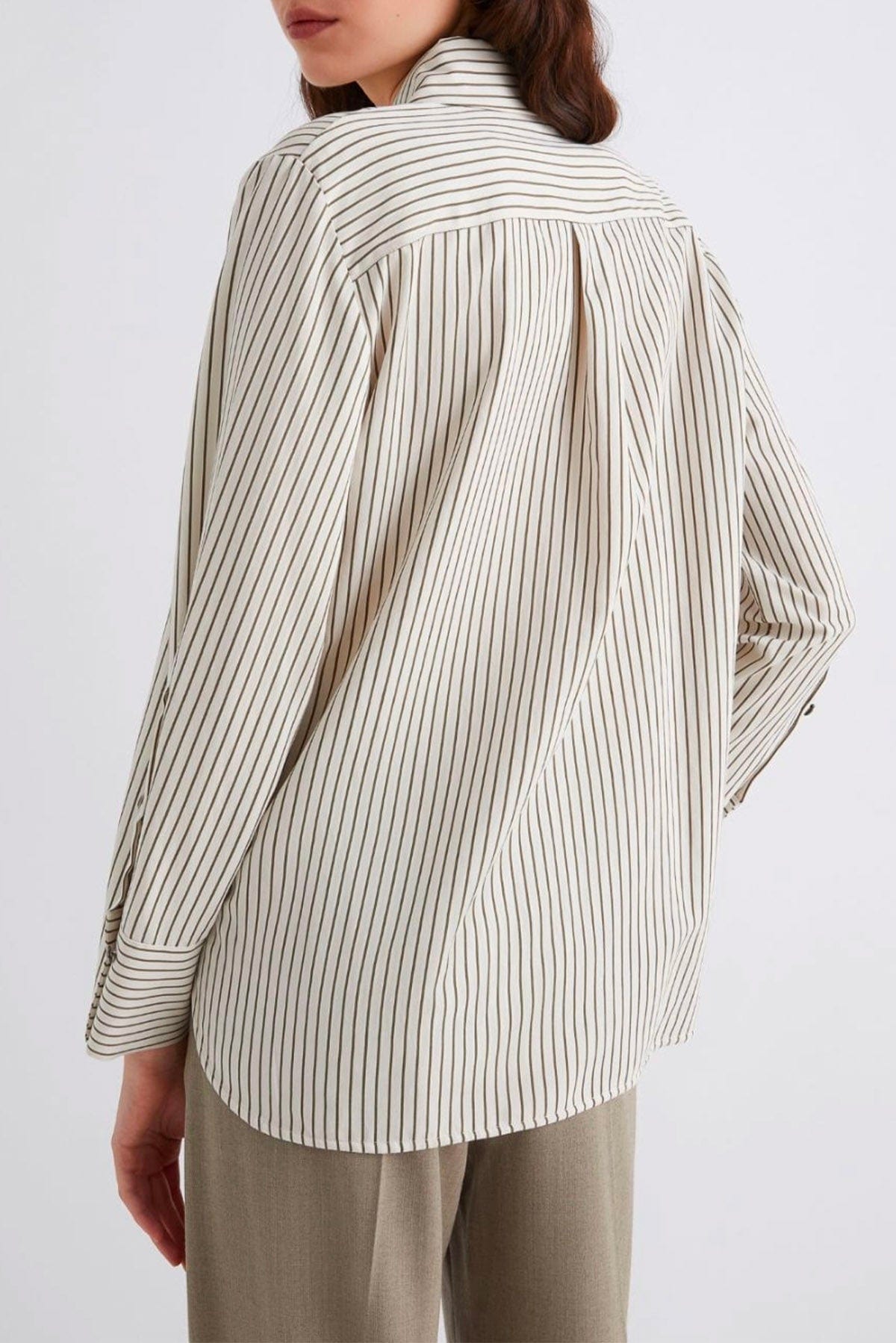 MARELLA CAMICIA  Camicia bianca rigata donna Marella Reperto