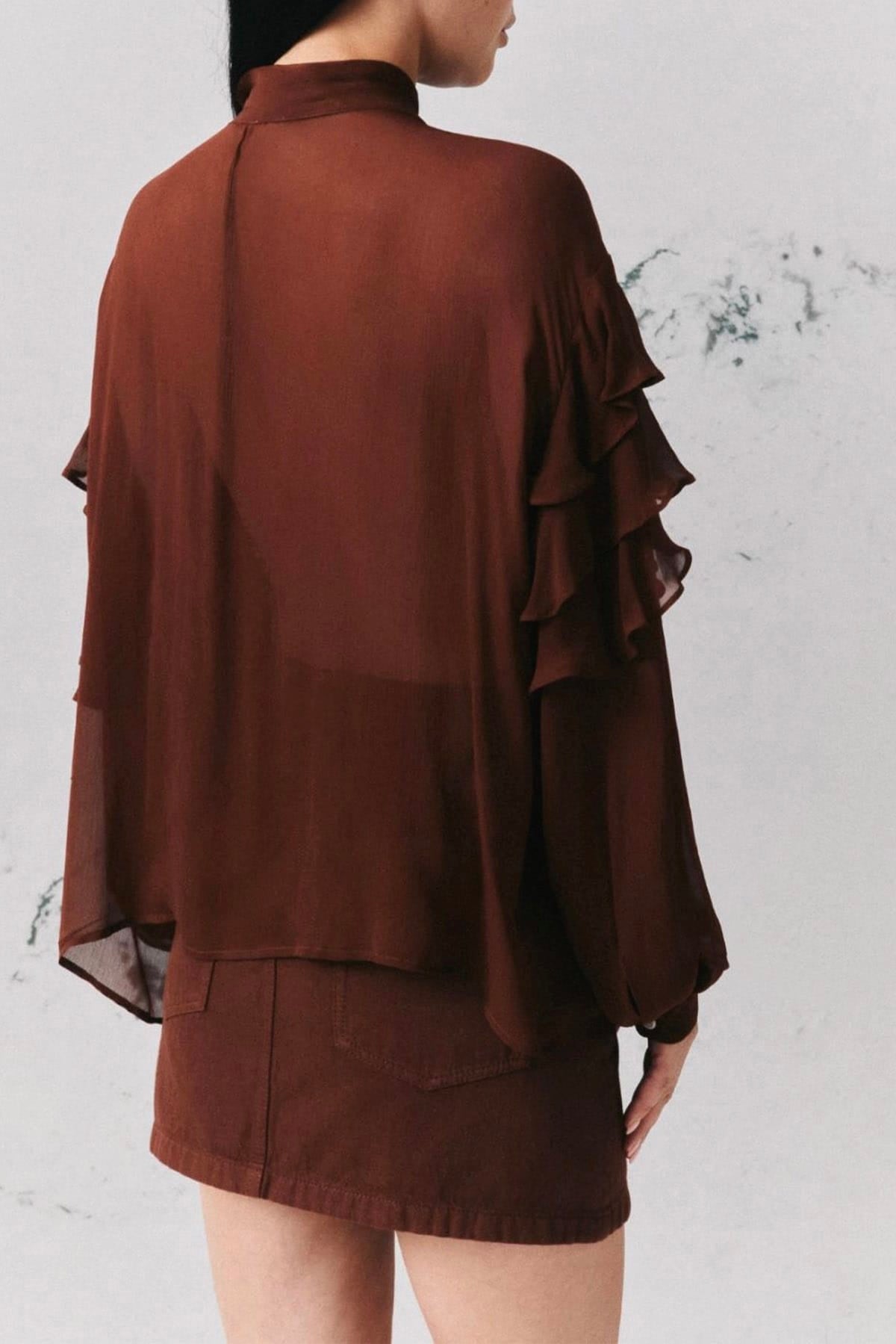 MARELLA CAMICIA  Camicia con voilant donna Marella Mllmoneta