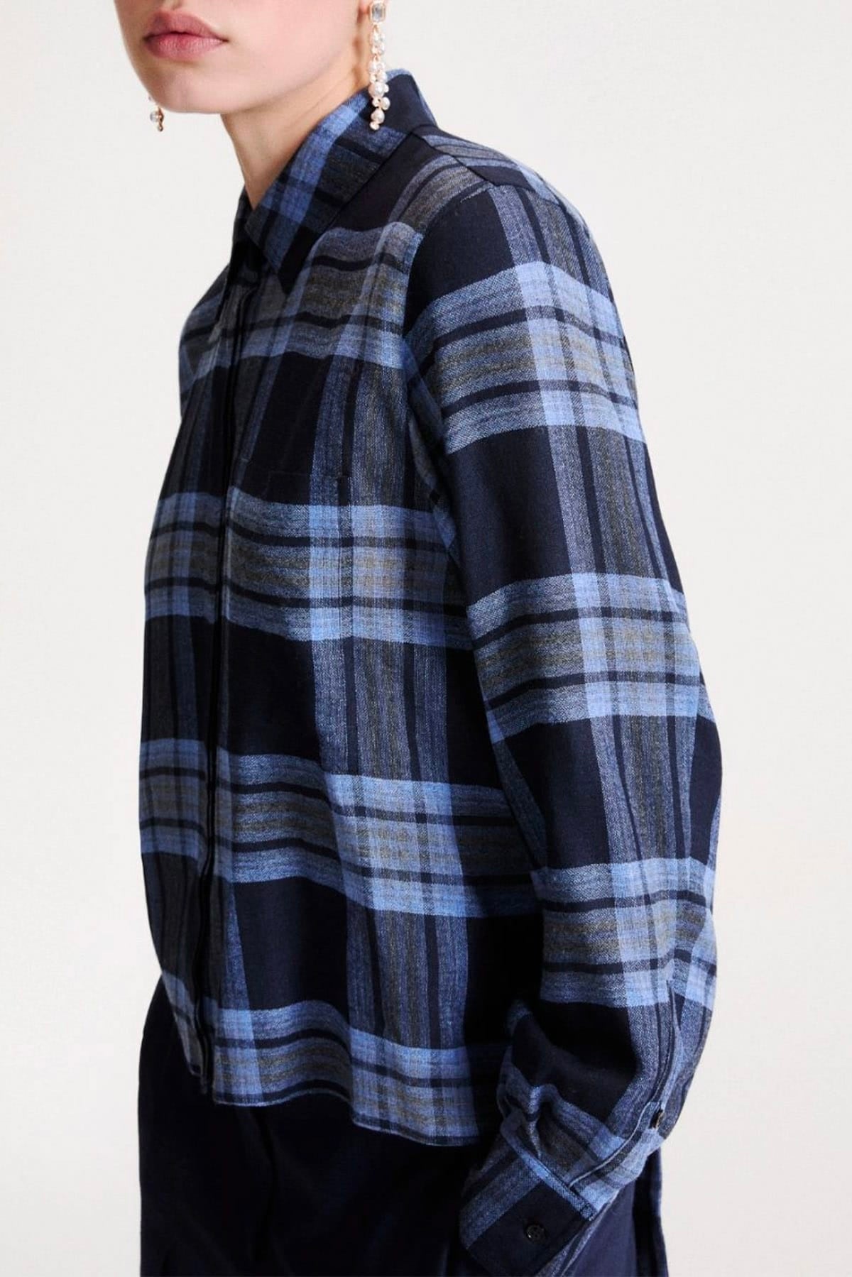 MARELLA CAMICIA  BLU MANDRAS / 34 Camicia fluida donna Marella Mllmodico