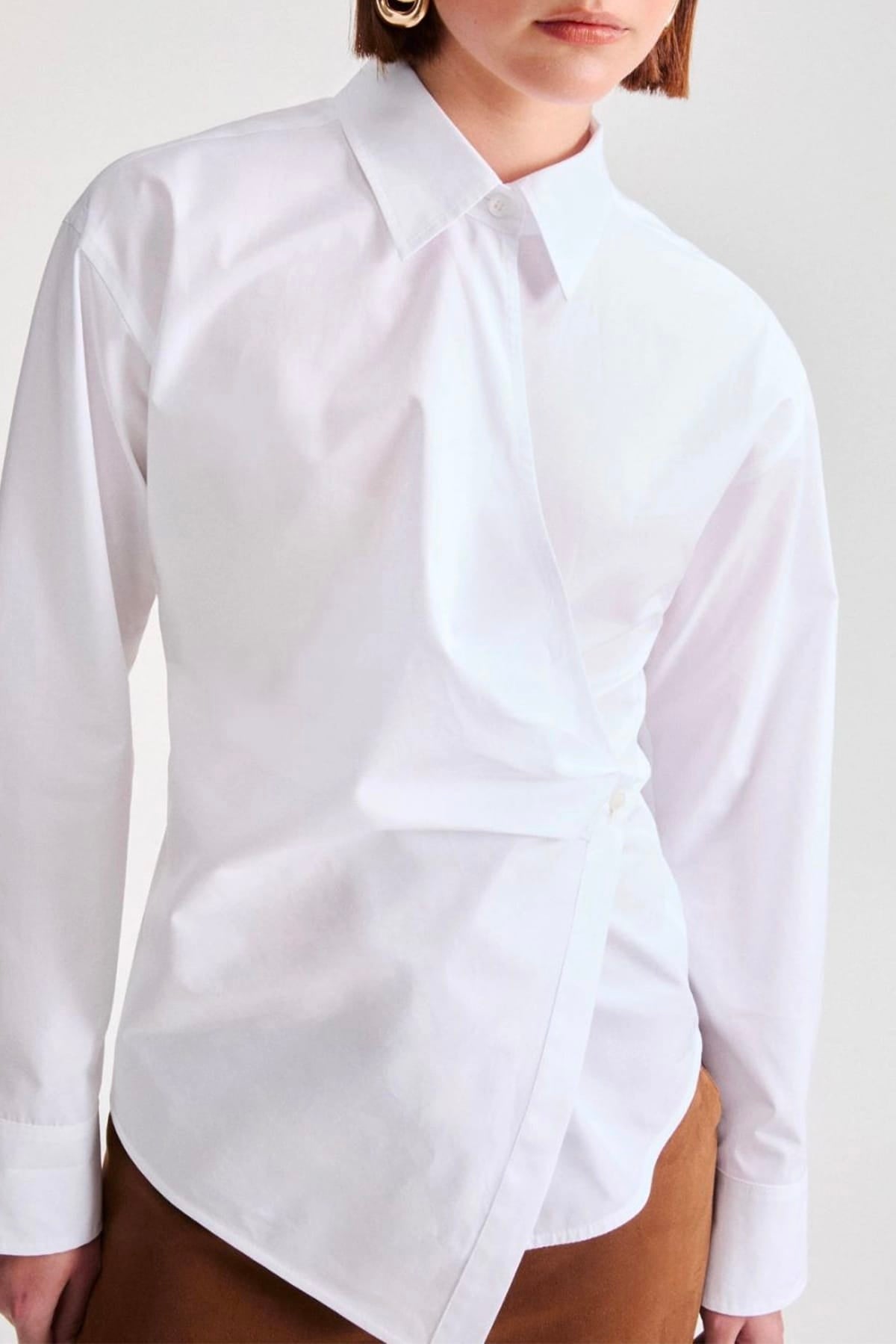 MARELLA CAMICIA  BIANCO / 34 Camicia in cotone donna Marella Mllsolista