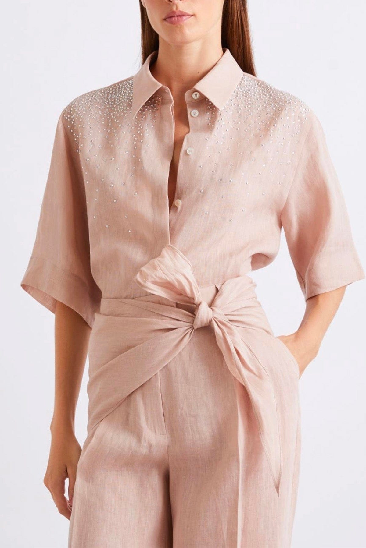 MARELLA CAMICIA  Camicia in lino donna Marella Origine