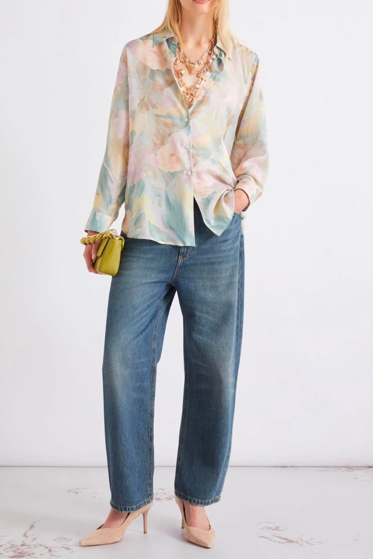 MARELLA CAMICIA  Camicia in seta donna Marella Angio