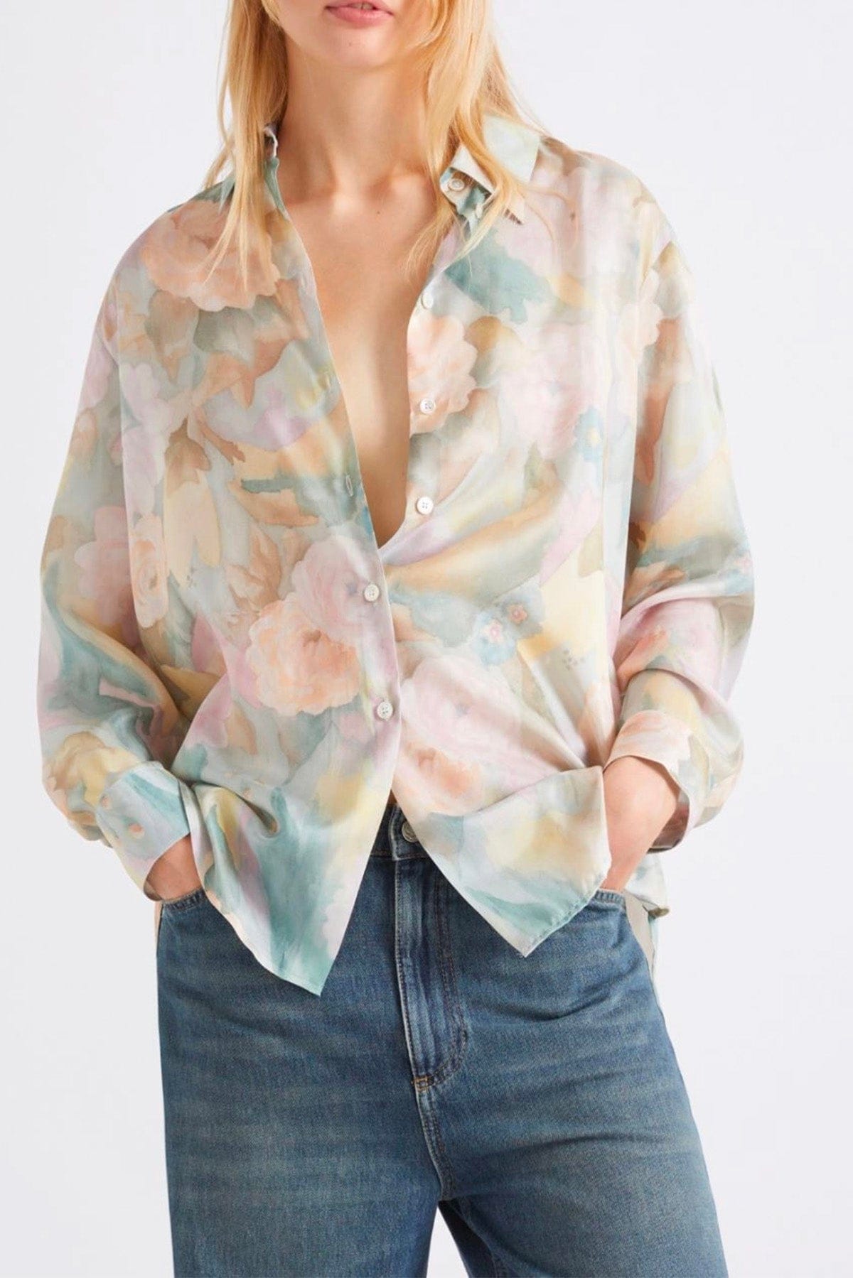 MARELLA CAMICIA  Camicia in seta donna Marella Angio
