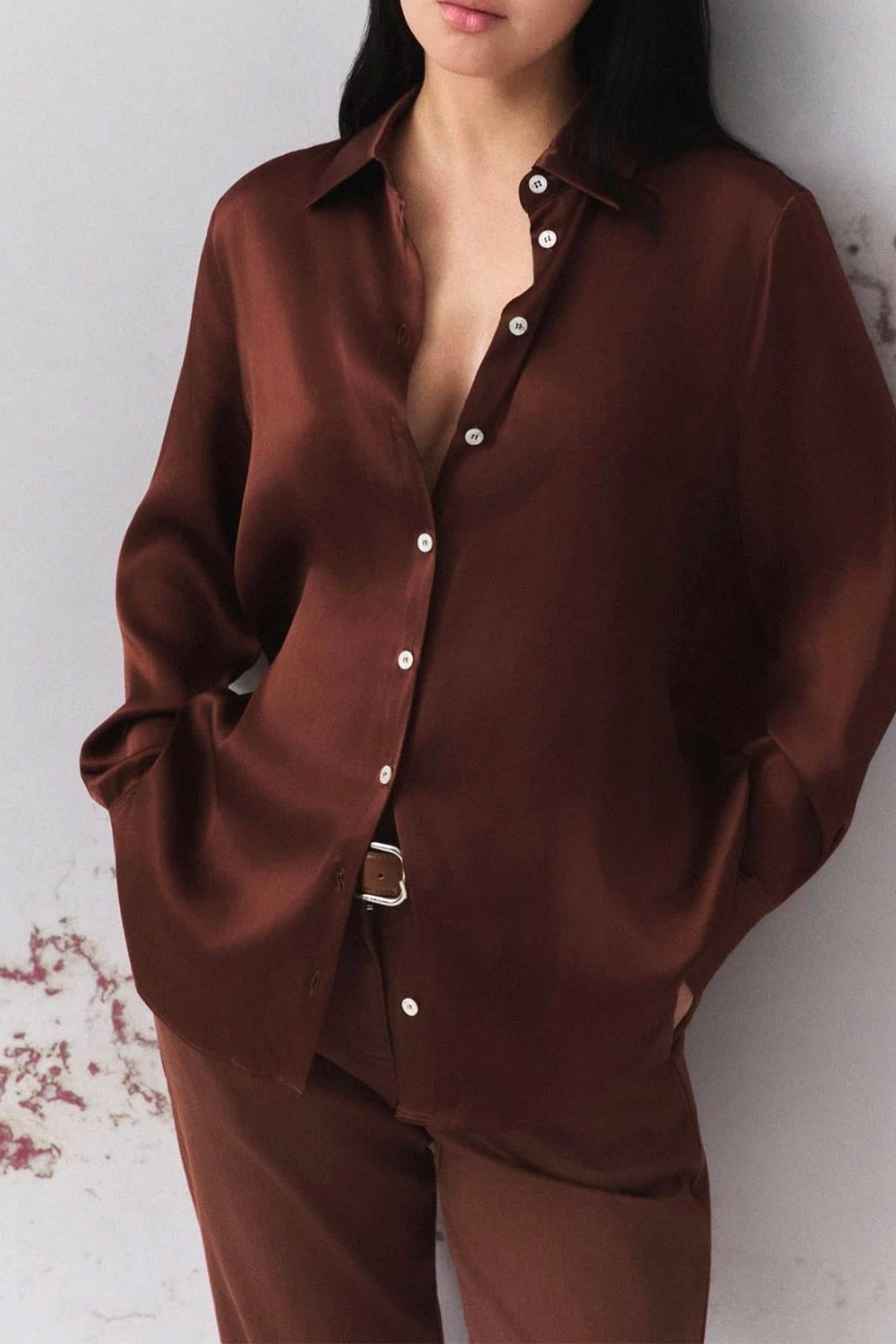MARELLA CAMICIA  Camicia in seta donna Marella Mllalfio