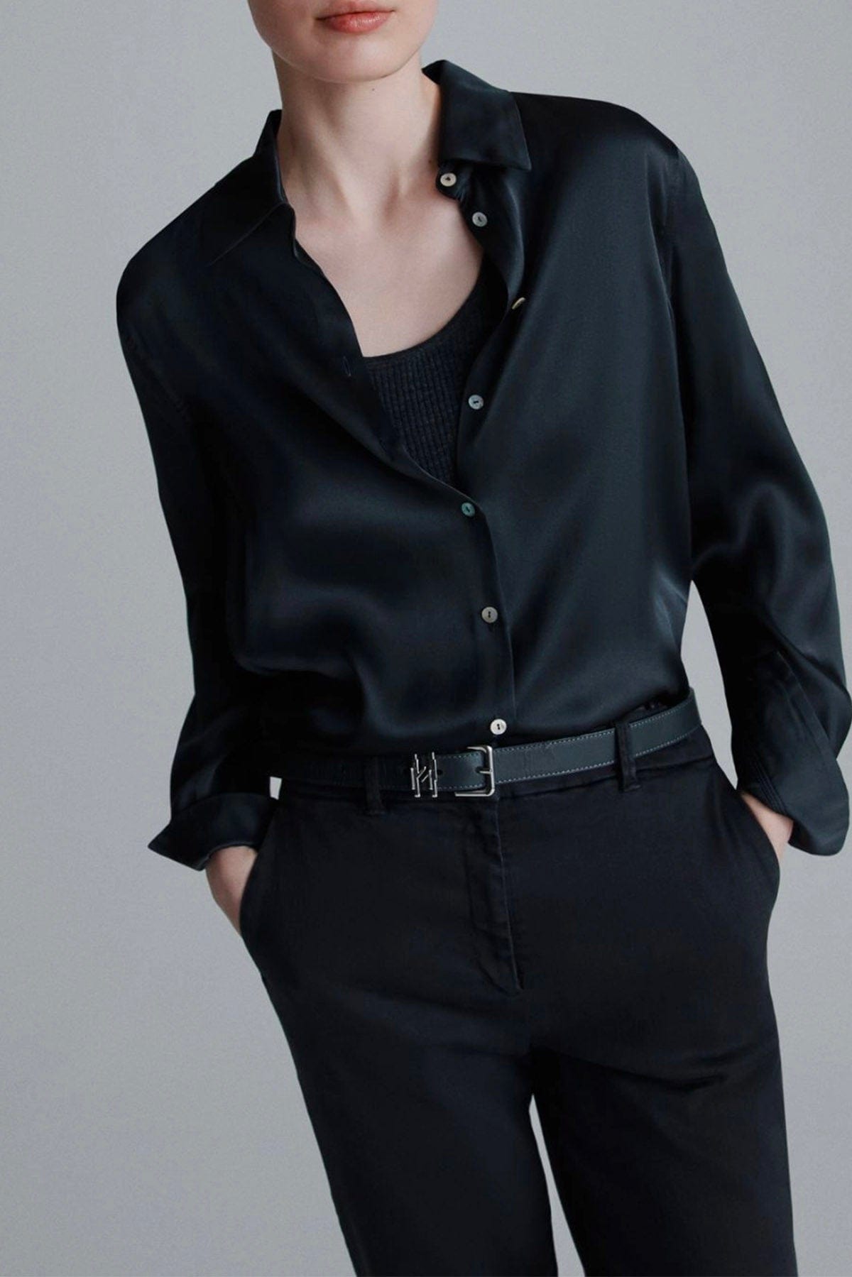 MARELLA CAMICIA  Camicia in seta donna Marella Monochrome Bunny