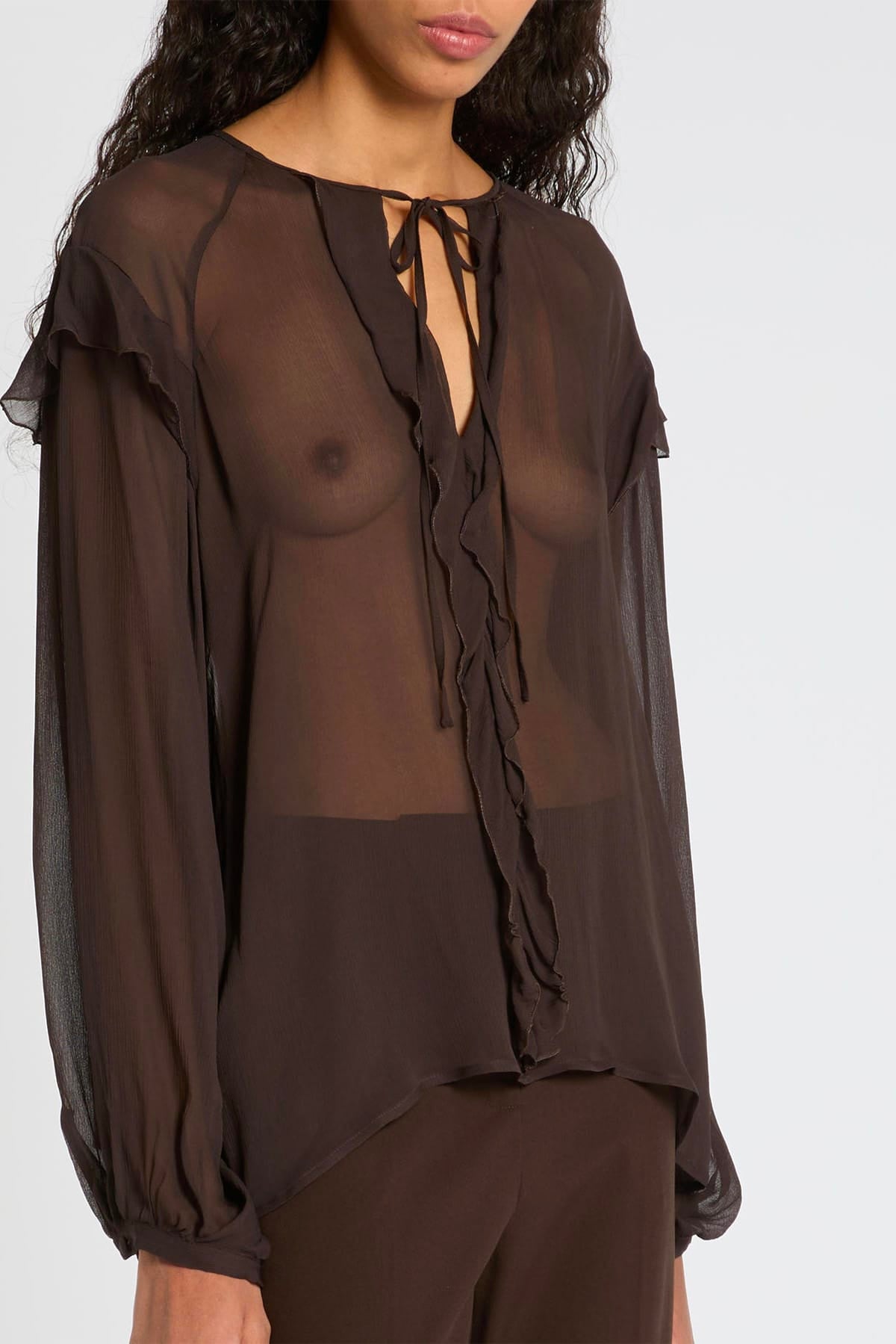 MARELLA CAMICIA  Camicia marrone donna Marella Mllgela