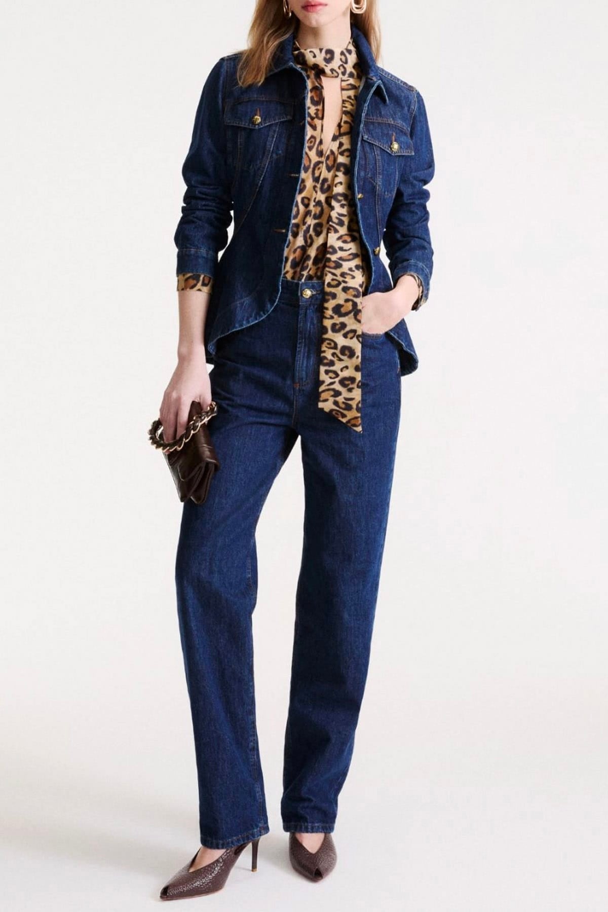 MARELLA CAMICIA  Camicia stampata animalier donna Marella Mlsnastro