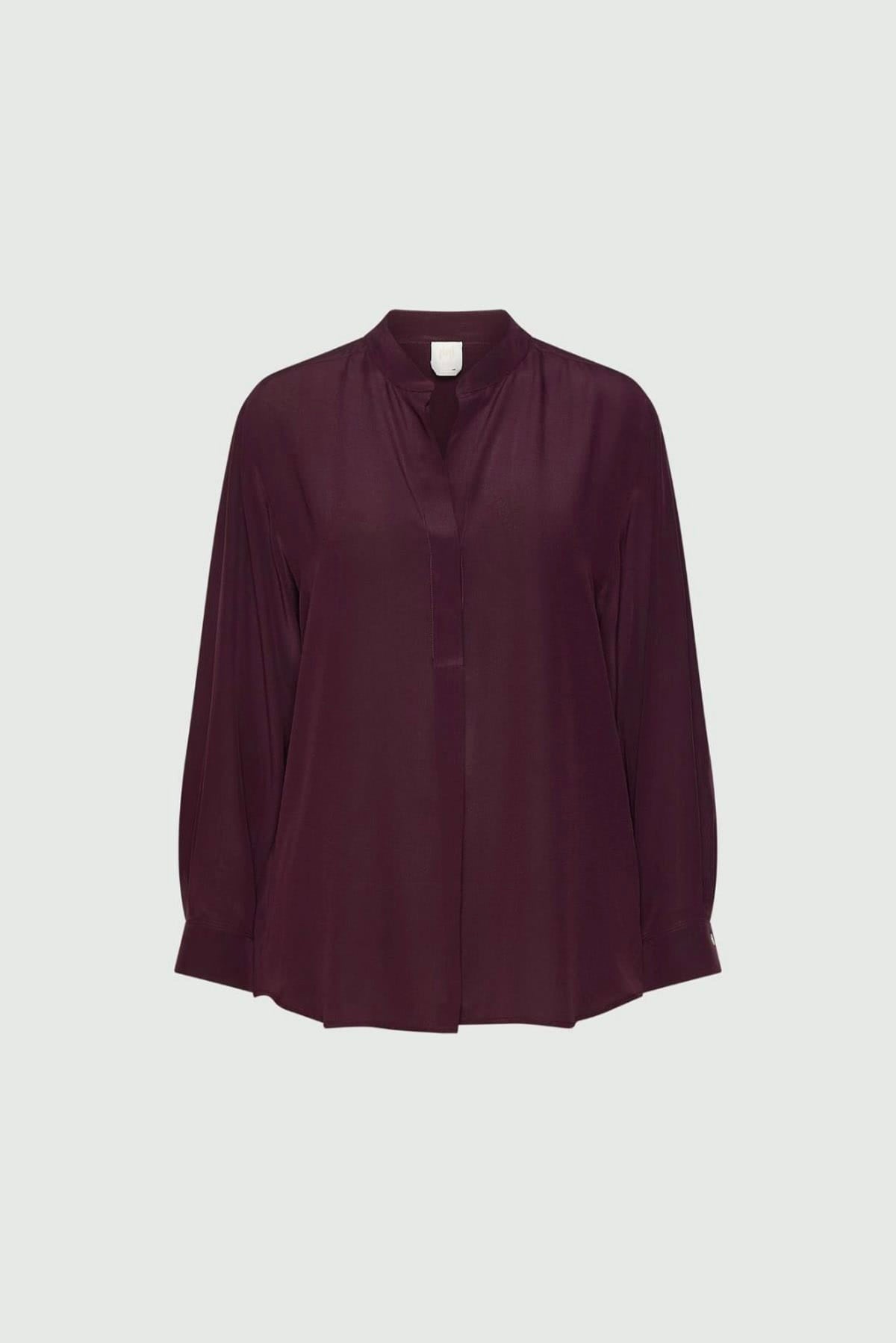 MARELLA CAMICIA  VIOLA MORA / 34 Camicia in seta donna Marella Mllliriche