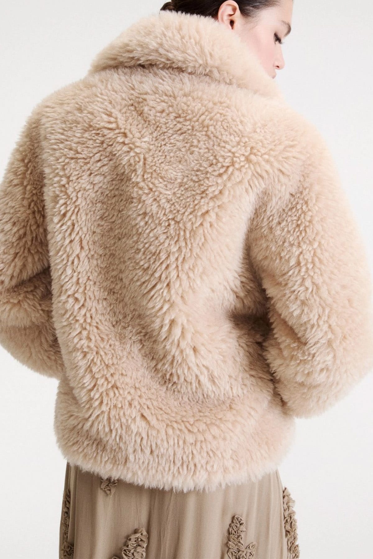 MARELLA CAPOSPALLA ASPET. PELLIC Giaccone faux fur long Marella Mllcosetta