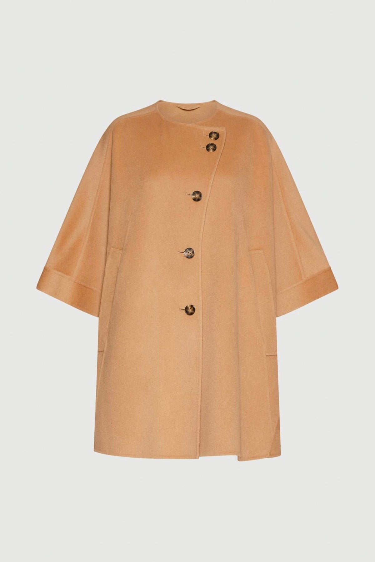 MARELLA CAPPA-MANTELLA-PONCHO CAMMELLO / XXS Cappa in lana donna Marella Cantore