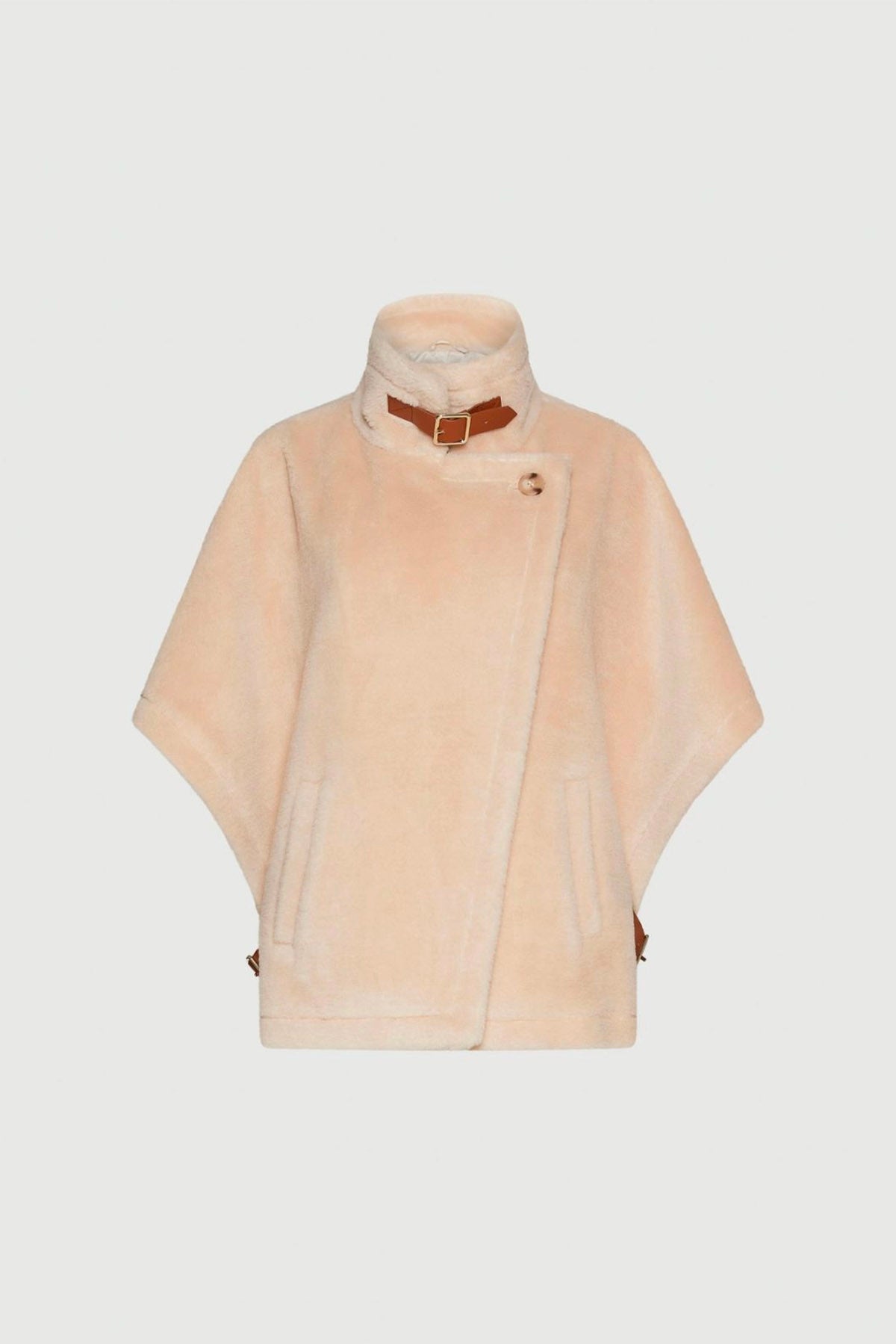 MARELLA CAPPA-MANTELLA-PONCHO CHIARO / XXS Cappa in lana donna Marella Gesso