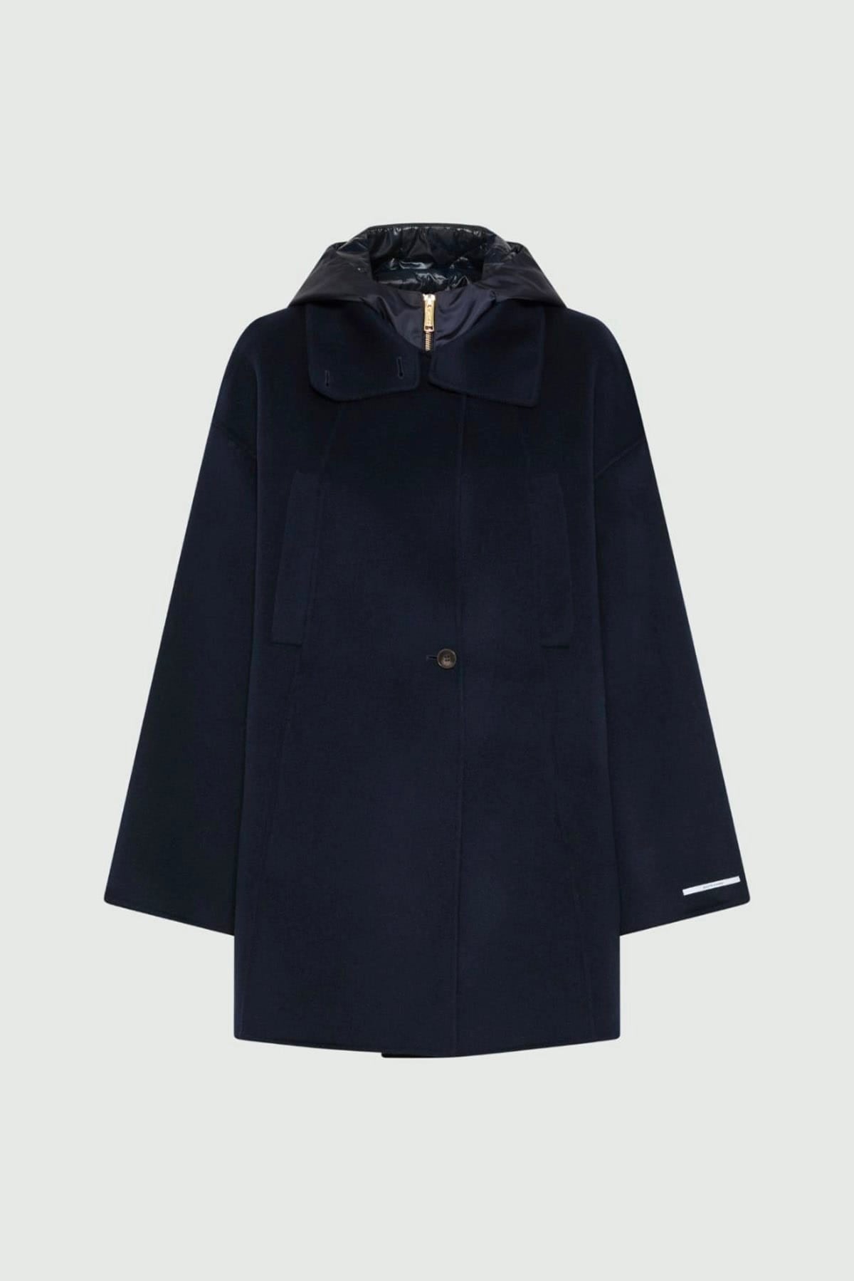 MARELLA CAPPOTTO GIACCO +1 P BLU / 34 Giaccone in lana donna Marella Mlsancella