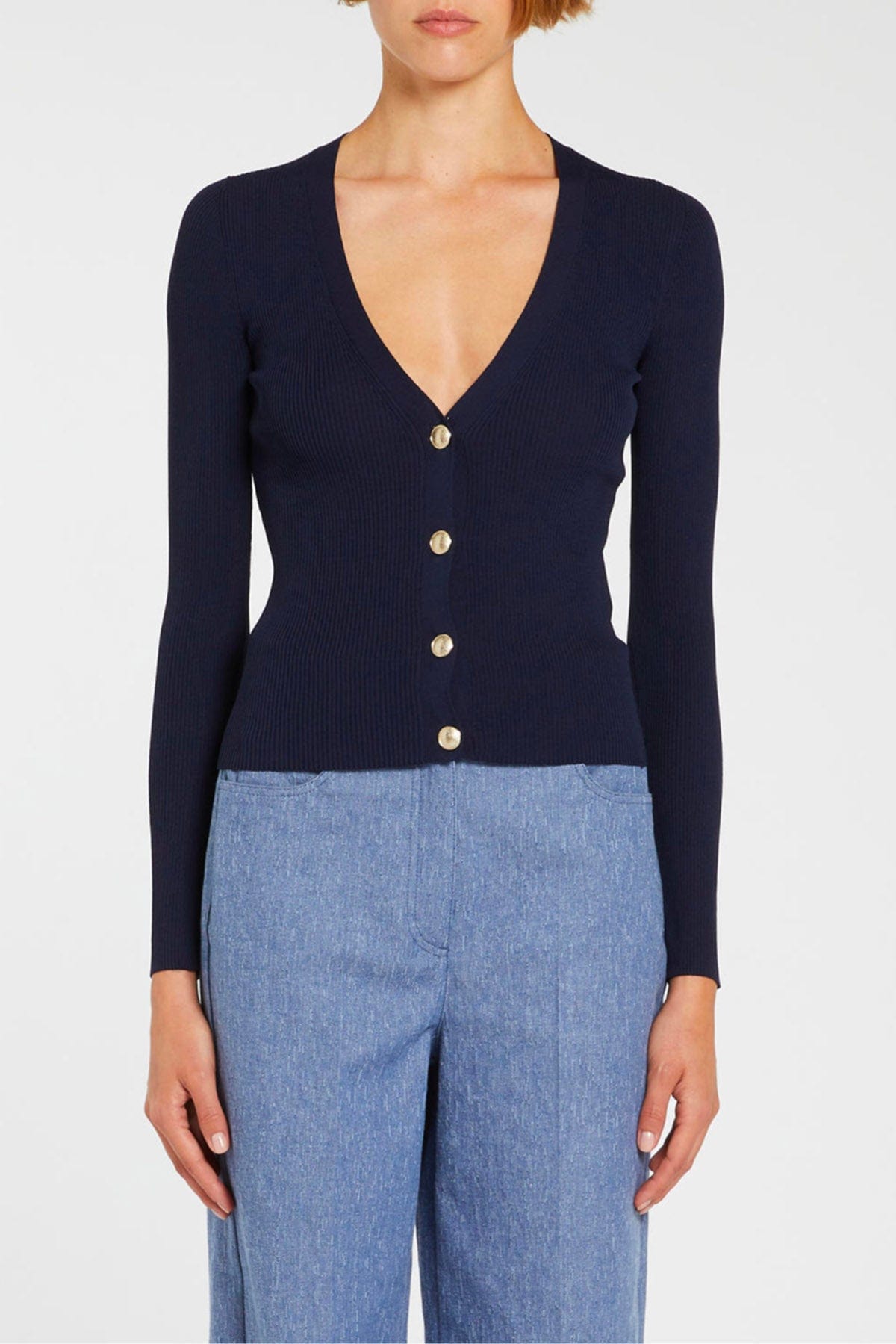 MARELLA CARDIGAN  BLU NAVY / XXS Cardigan donna Marella Lawia1