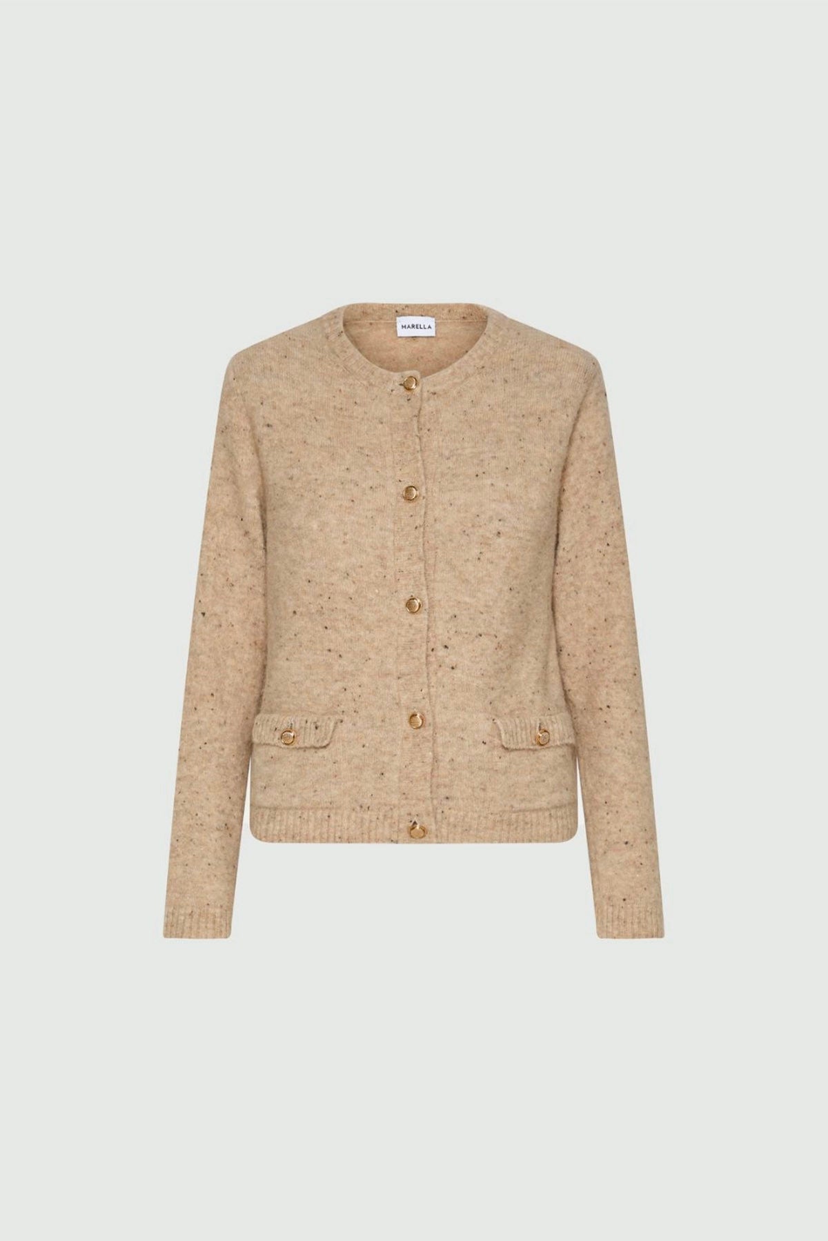 MARELLA CARDIGAN  CAMMELLO / XXS Cardigan in maglia Marella Davina