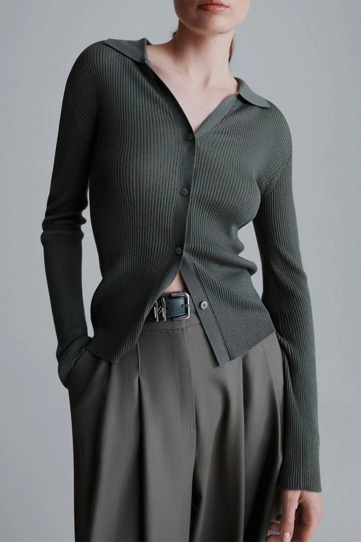 MARELLA CARDIGAN  ANTRACITE / XXS Cardigan in maglia donna Marella Monochrome Nias