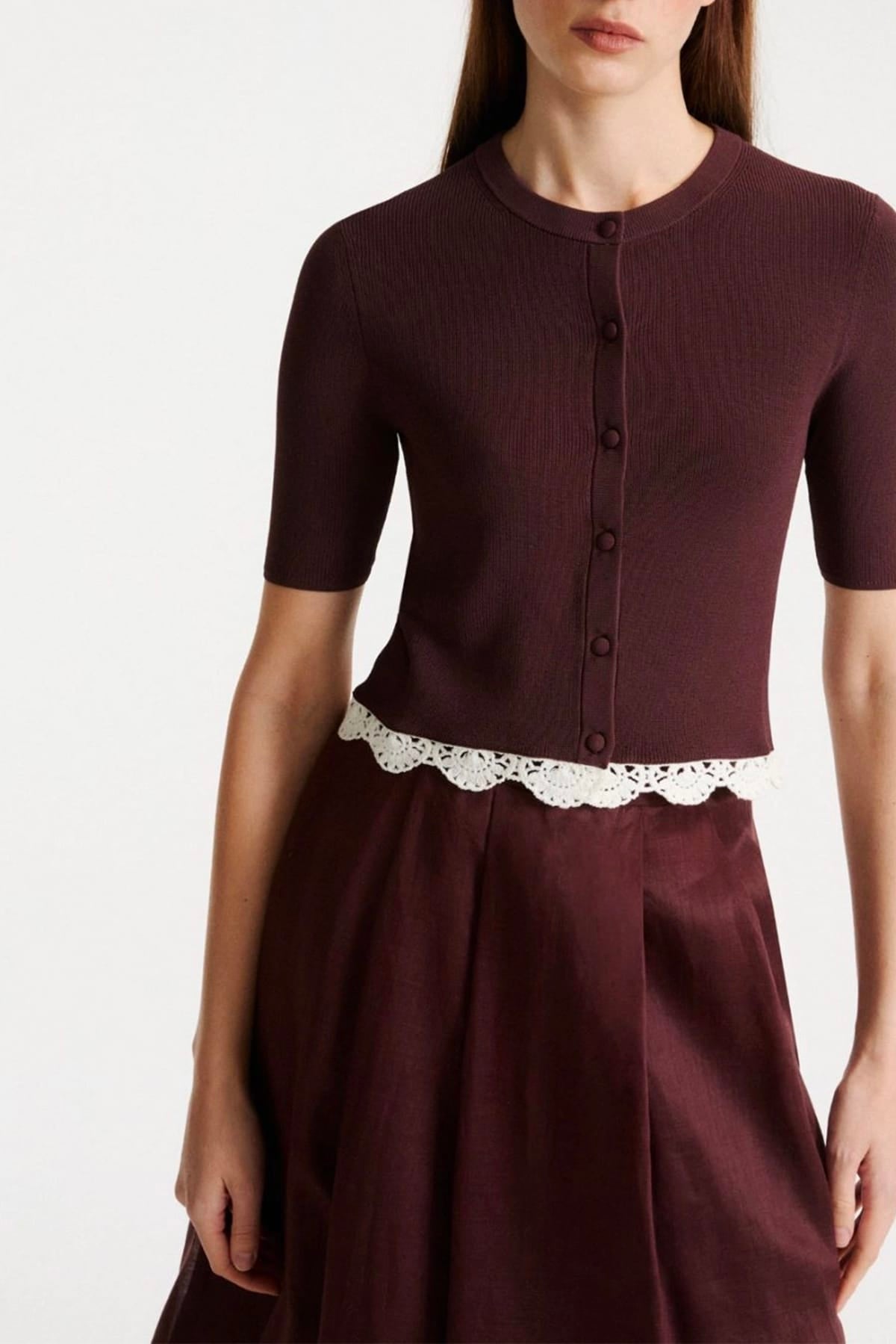 MARELLA CARDIGAN  Maglia donna Marella slim Mllfarneto