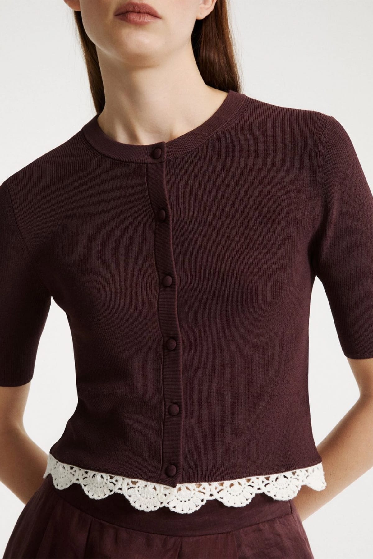 MARELLA CARDIGAN  Maglia donna Marella slim Mllfarneto