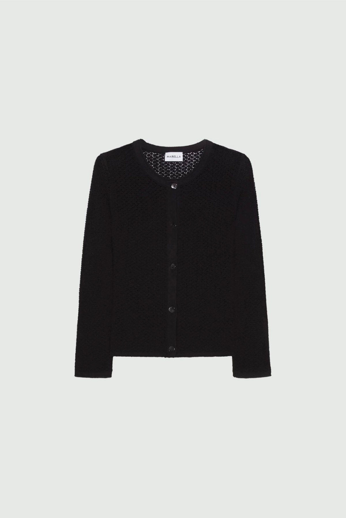 MARELLA CARDIGAN  NERO / XXS Cardigan in maglia donna Marella Paiolo