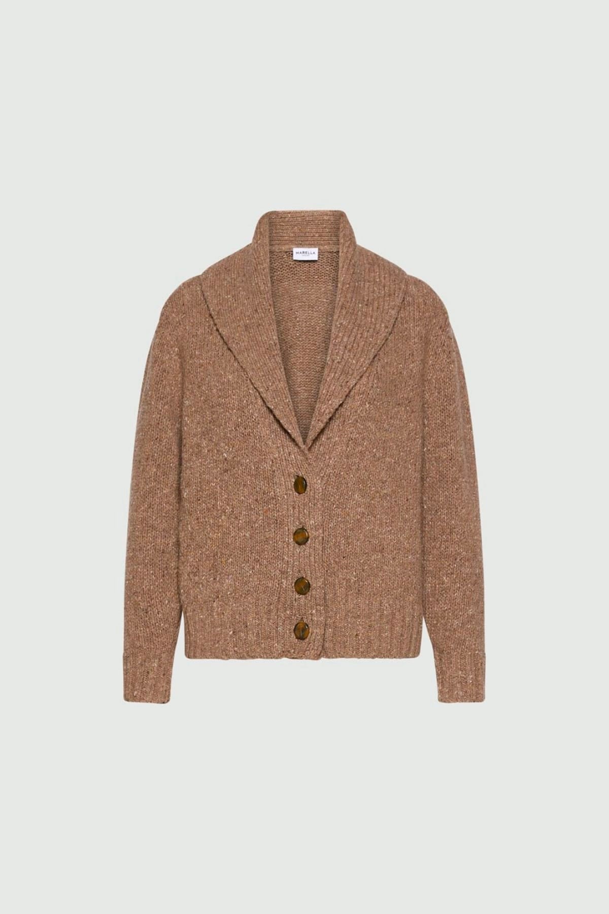 MARELLA CARDIGAN  NOCCIOLA / XXS Cardigan in maglia donna Marella Mlsgeode