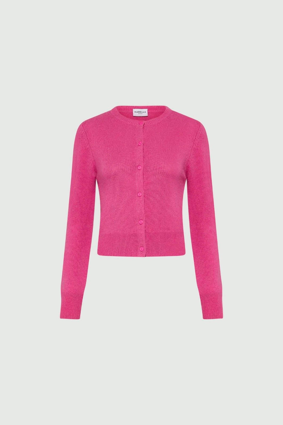 MARELLA CARDIGAN  ROSA / XXS Cradigan in Maglia Marella Graphic