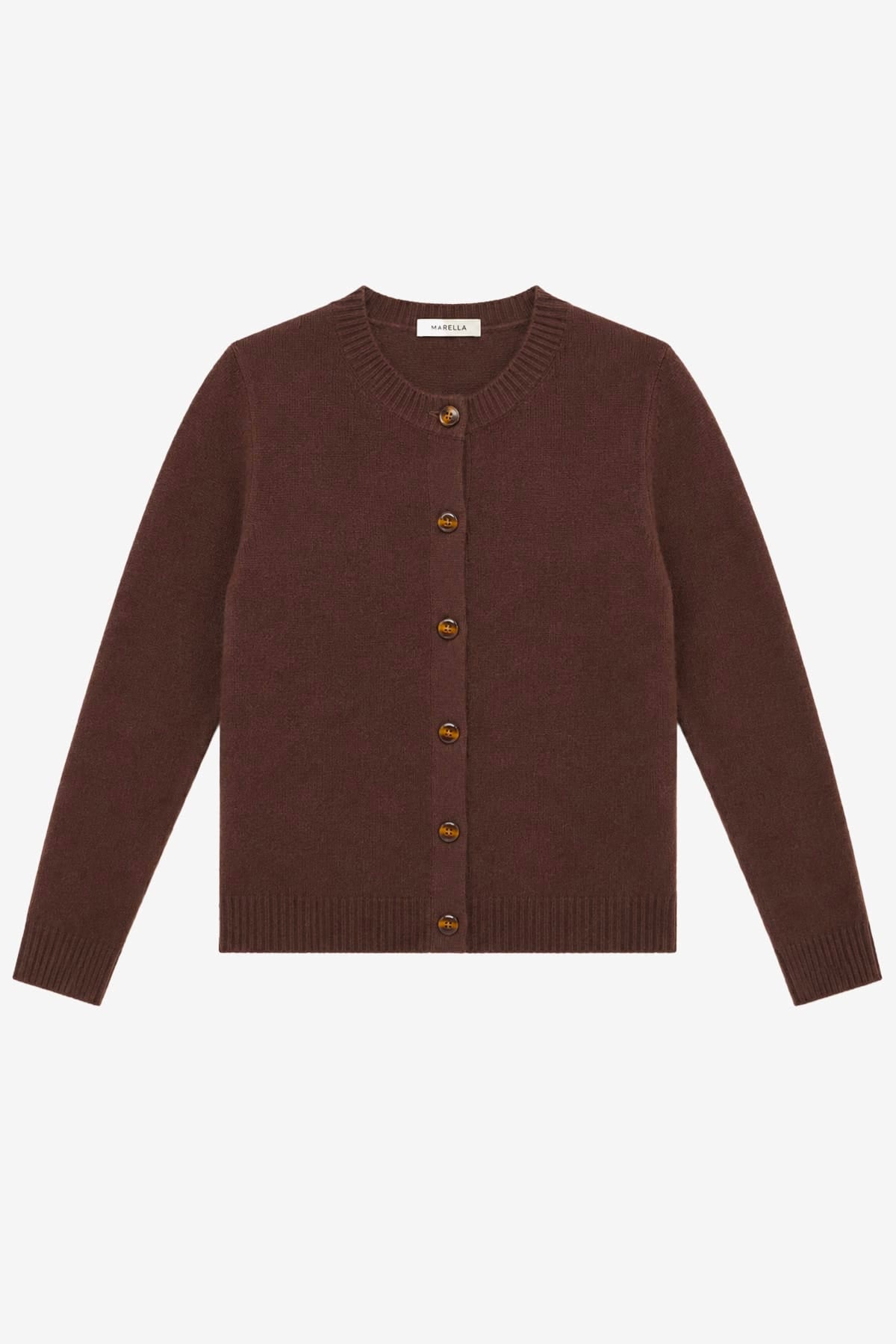 MARELLA CARDIGAN  TABACCO / XXS Cardigan in maglia donna Marella Mllcicogna