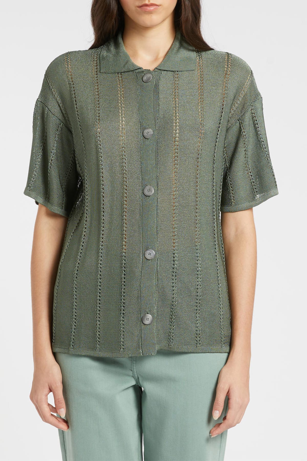 MARELLA CARDIGAN  VERDE / XXS Cardigan in maglia fluida Marella Monochrome Mlmbambina