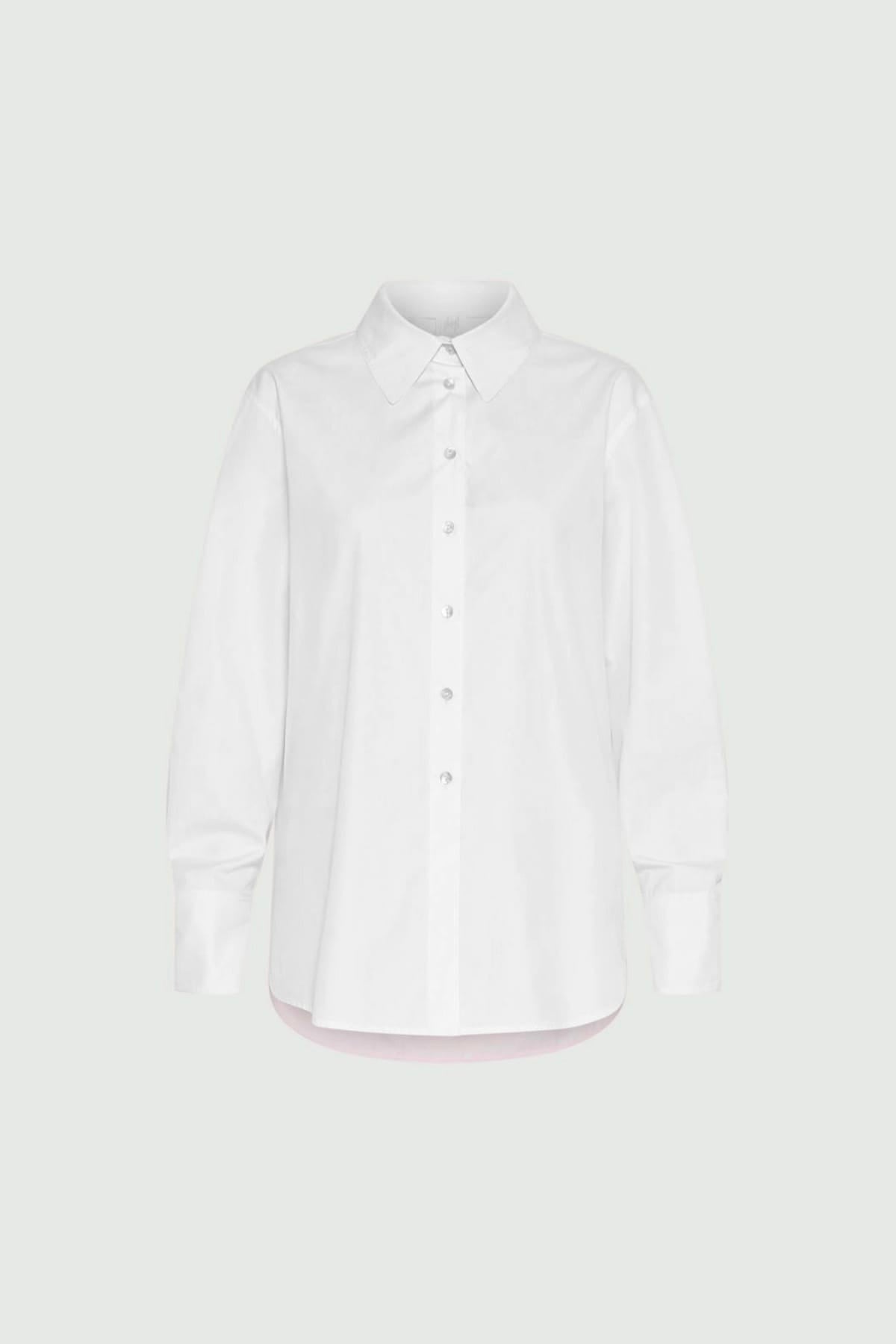 MARELLA CASACCA  ROSA / 34 Camicia in cotone donna Marella Monochrome Mlmpepato