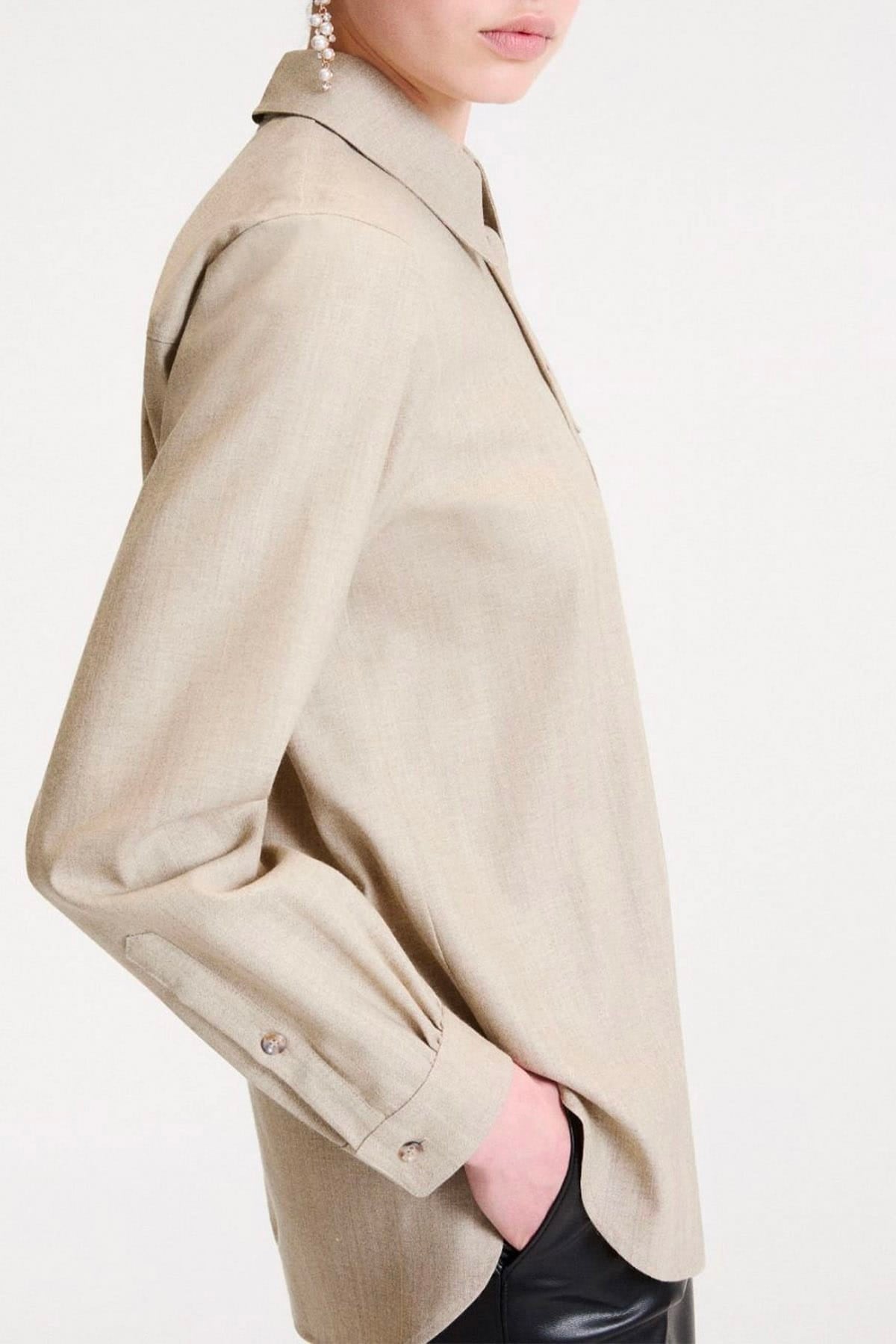 MARELLA CASACCA  BEIGE ORIGANO / 34 Blusa donna Marella Mllcinepresa
