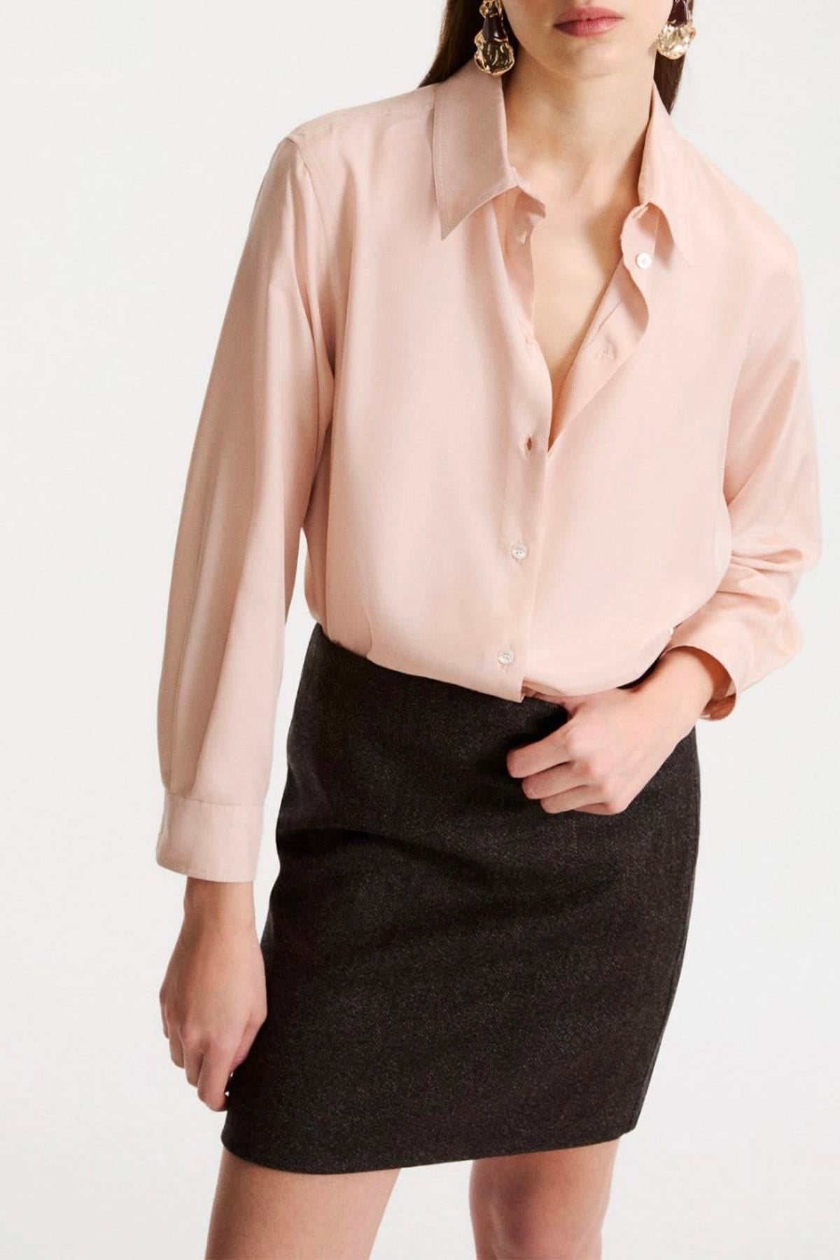 MARELLA CASACCA  Blusa rosa cipria Marella Mlsgelato