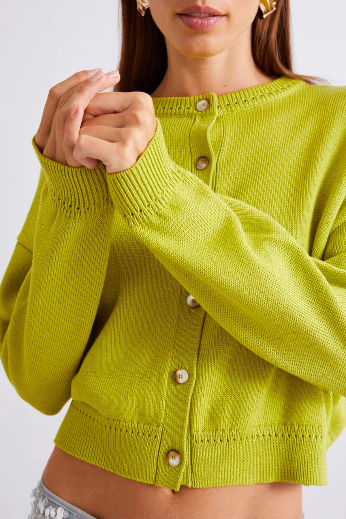 MARELLA CASACCA  VERDE / 34 Cardigan in cotone donna Verde Marella Alcuno