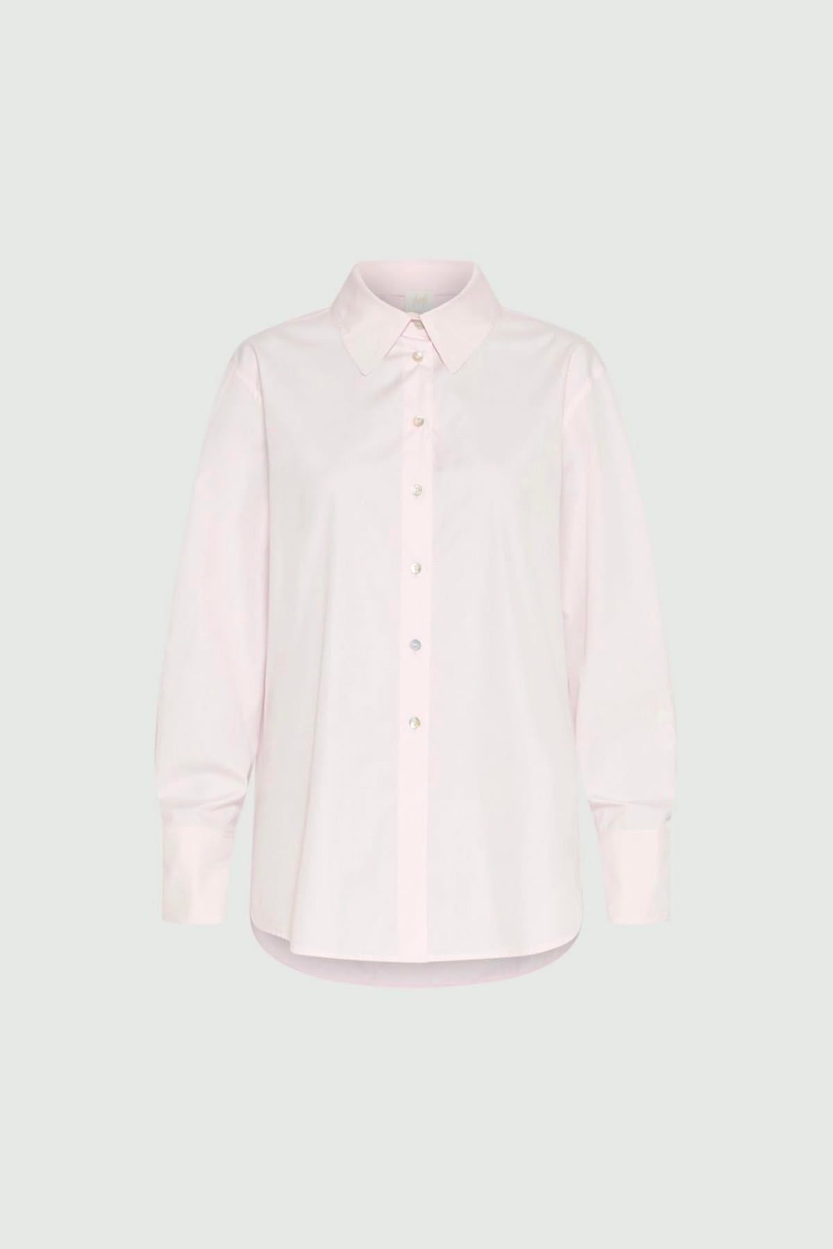 MARELLA CASACCA  ROSA / 34 Camicia in cotone donna Marella Monochrome Mlmpepato