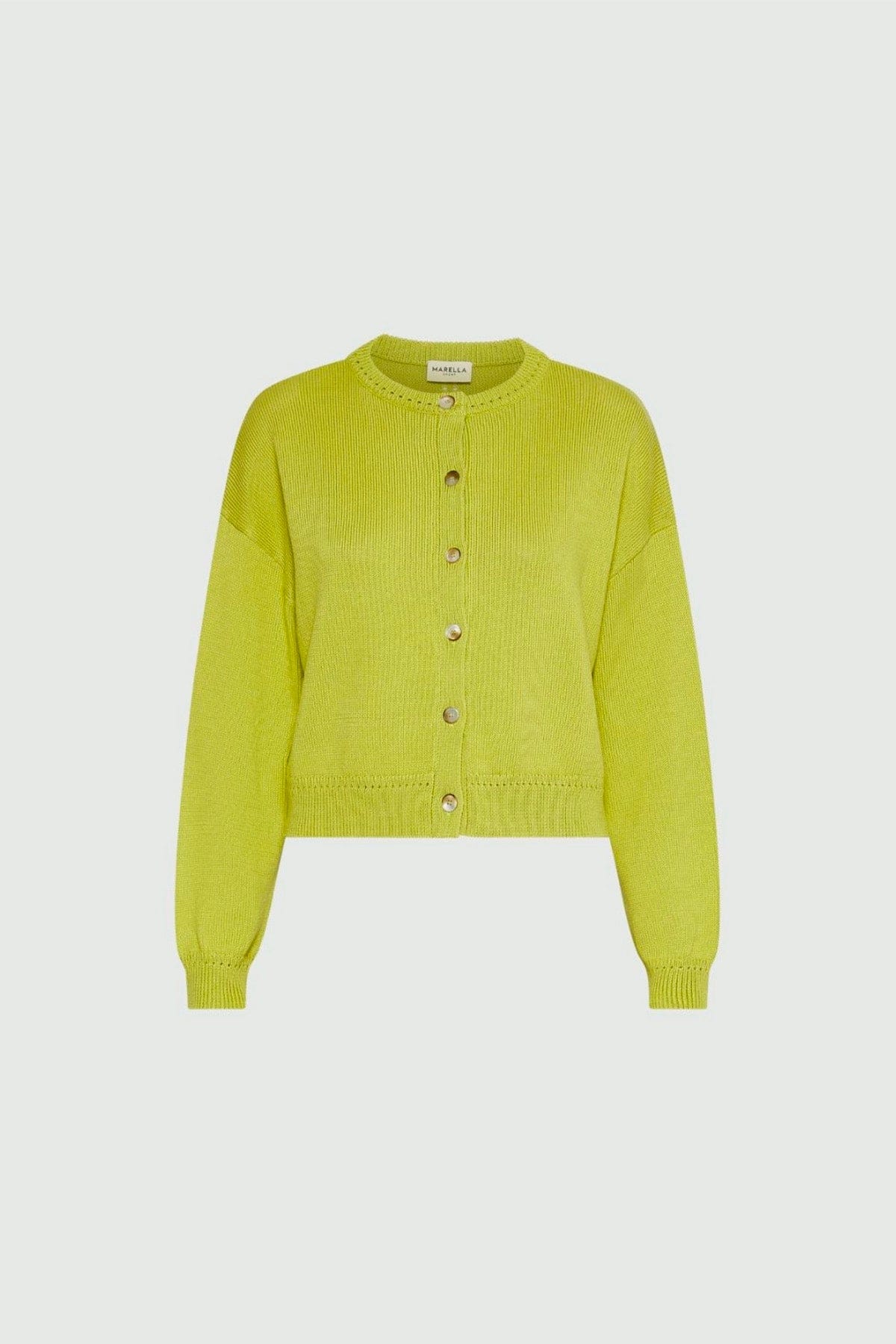 MARELLA CASACCA  VERDE / 34 Cardigan in cotone donna Verde Marella Alcuno