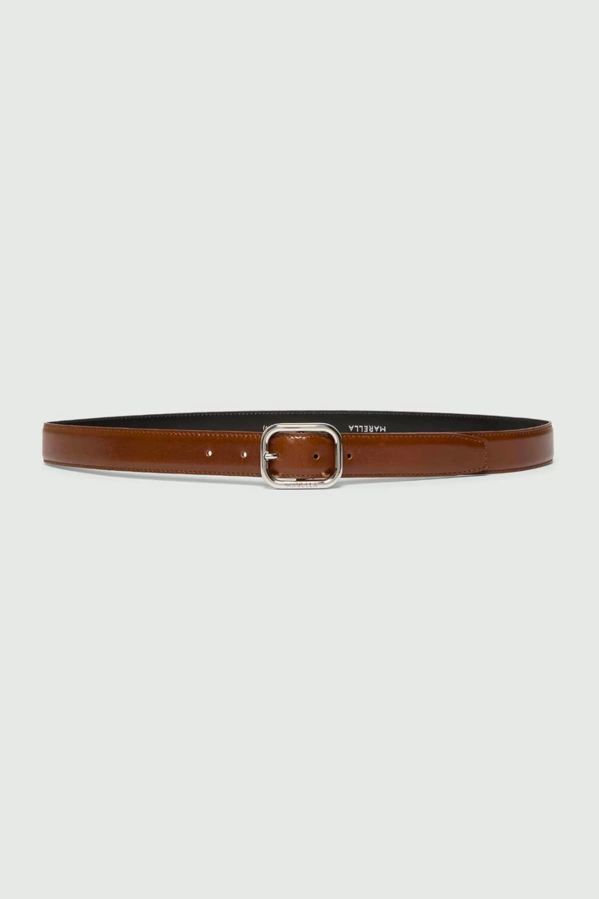 MARELLA CINTURA O BRETELLE  CARAMELLO / XXS Cintura in cuoio donna Marella Mllcalco