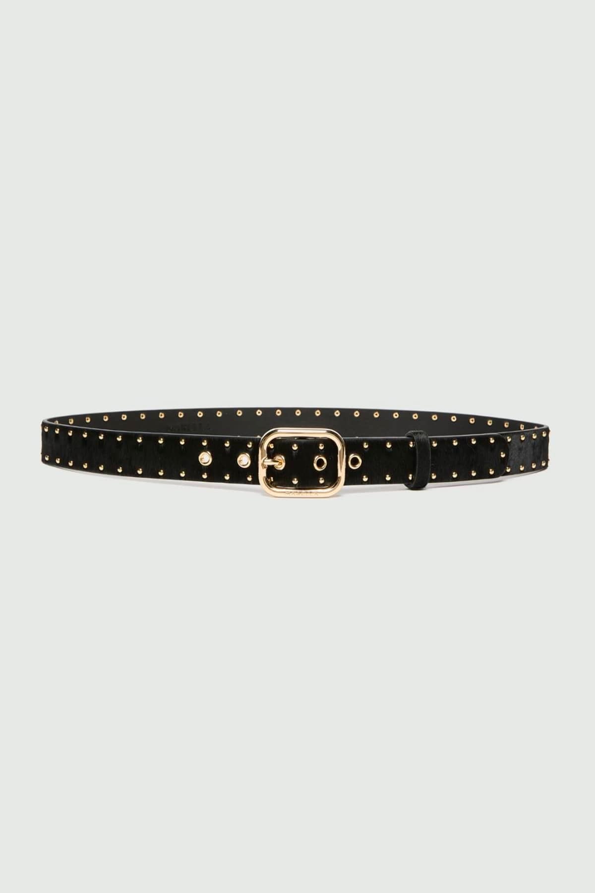 MARELLA CINTURA O BRETELLE  NERO / XXS Cintura effetto cavallino donna Marella Mlacircolo