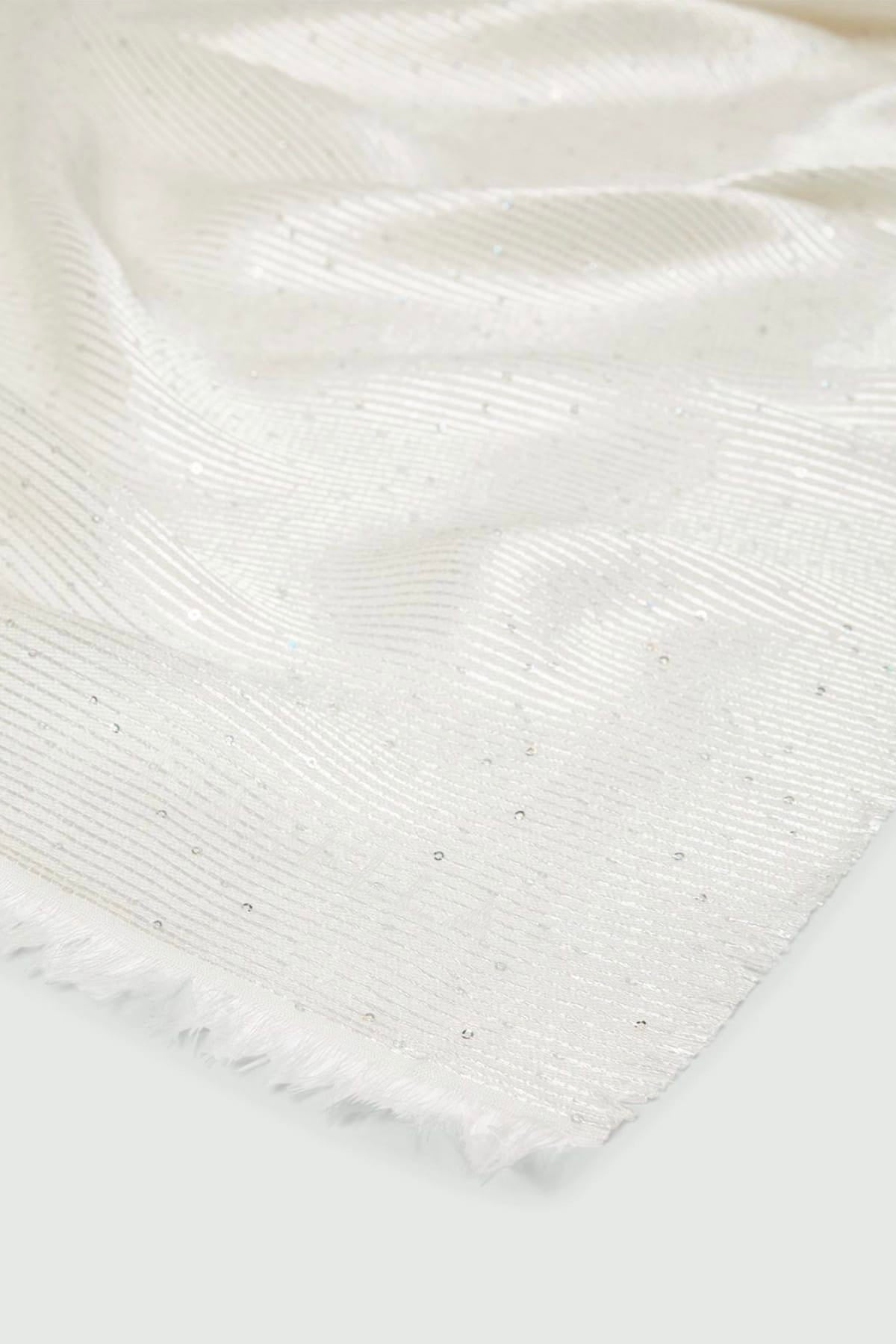 MARELLA FOULARD-SCIARPA-NASTRO  AVORIO / UNICA Stola Marella Mlaemblema